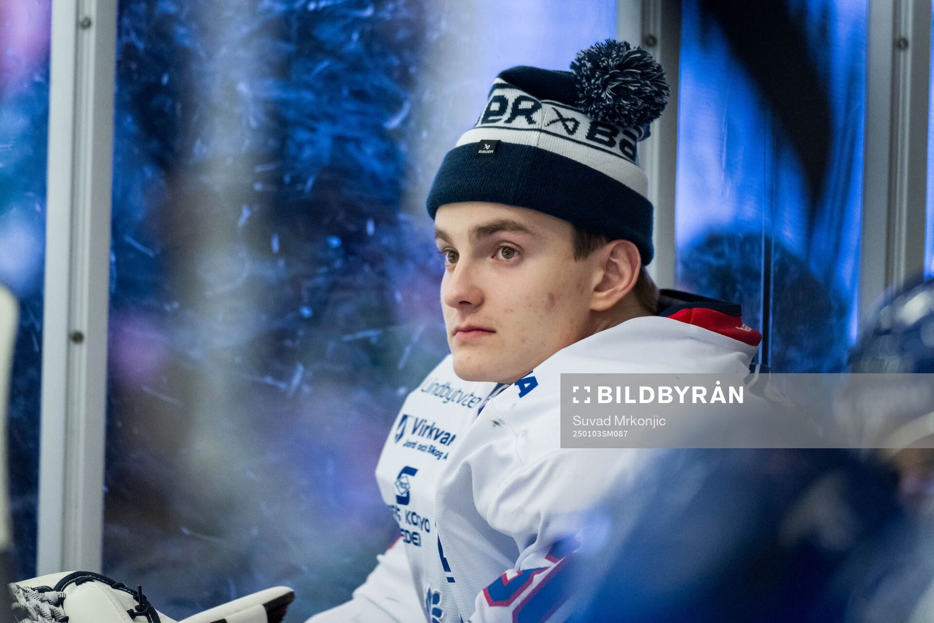 Oskarshamns målvakt Hubert Forsberg Zetterström