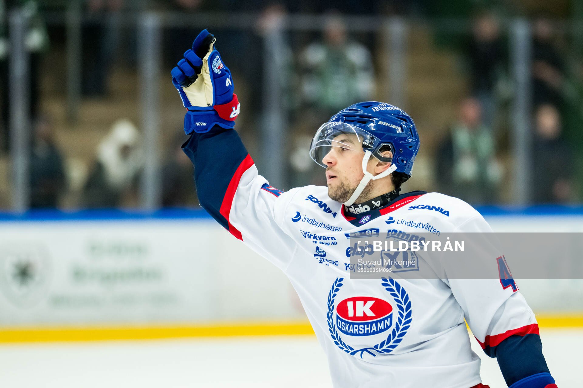 Oskarshamns Michael Joyaux jublar