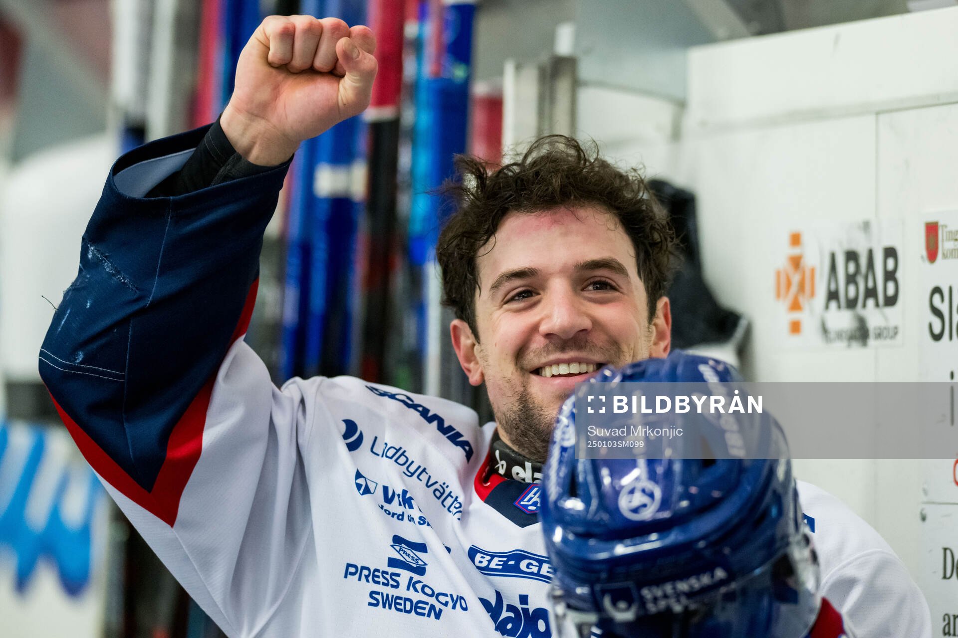 Oskarshamns Michael Joyaux jublar
