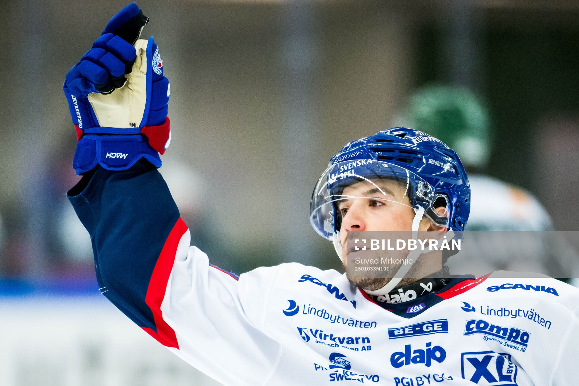 Oskarshamns Michael Joyaux jublar