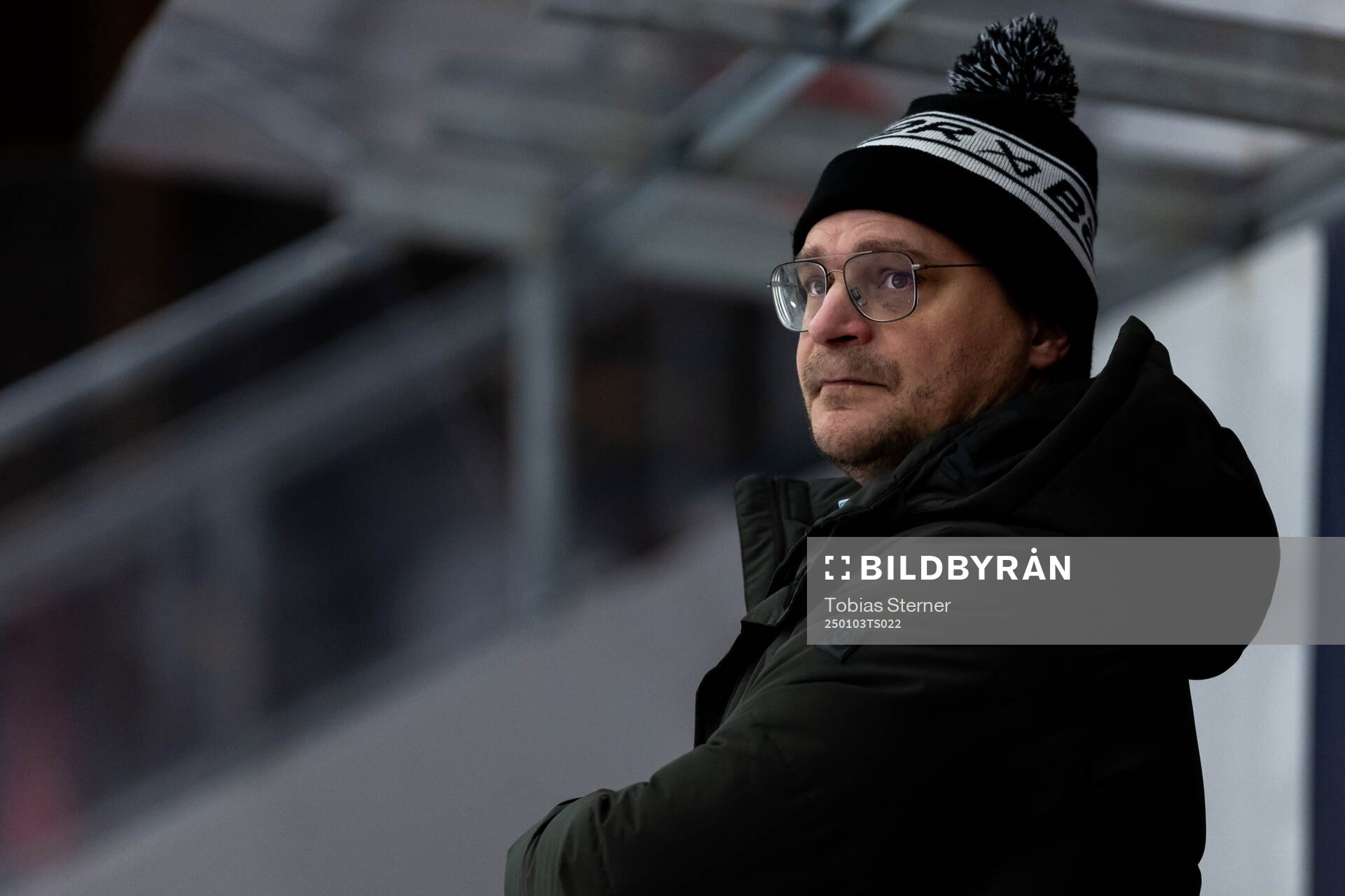 Björklövens tränare Björn Hellkvist