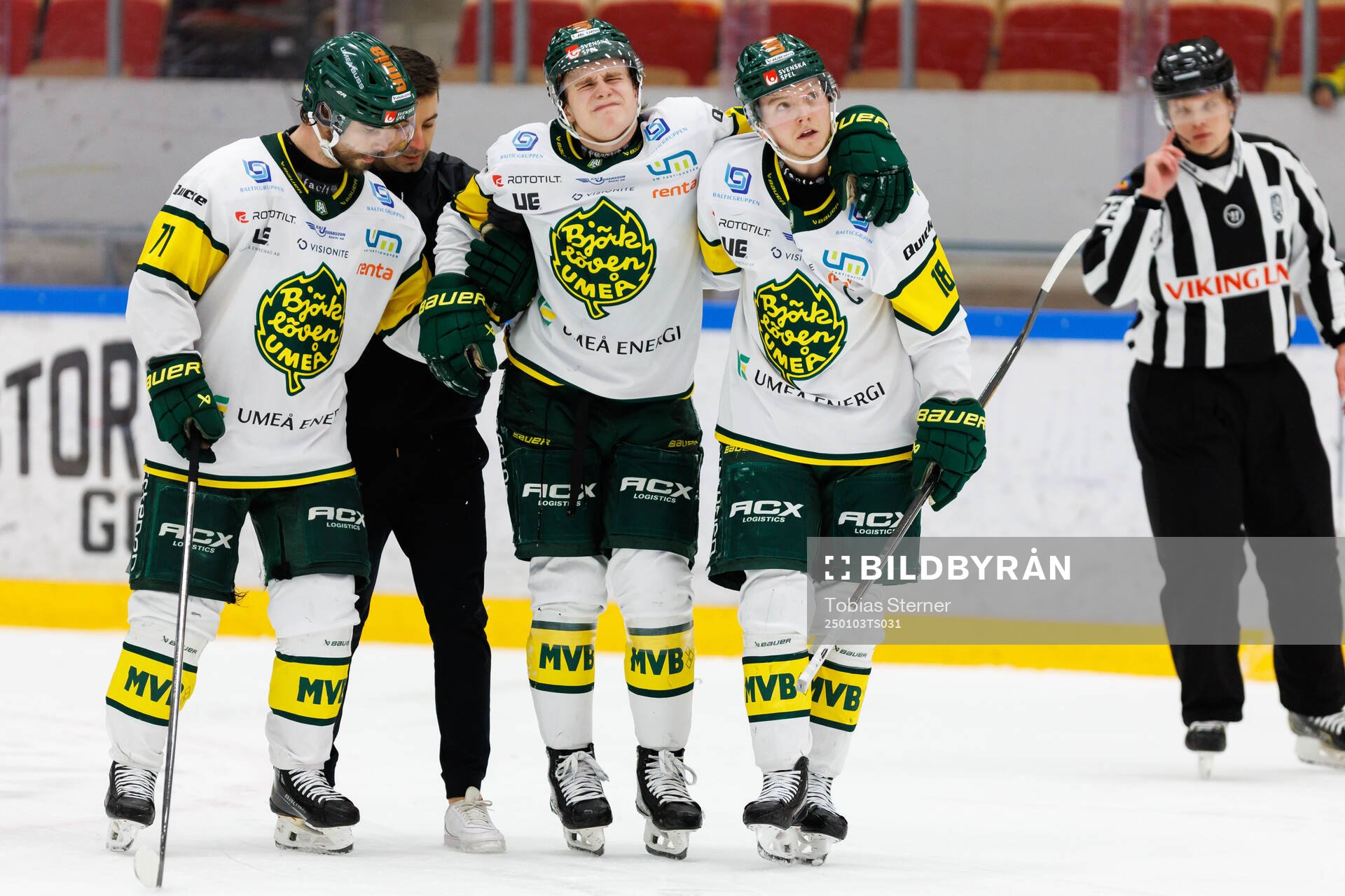 Björklövens Alfons Freij lämnar isen