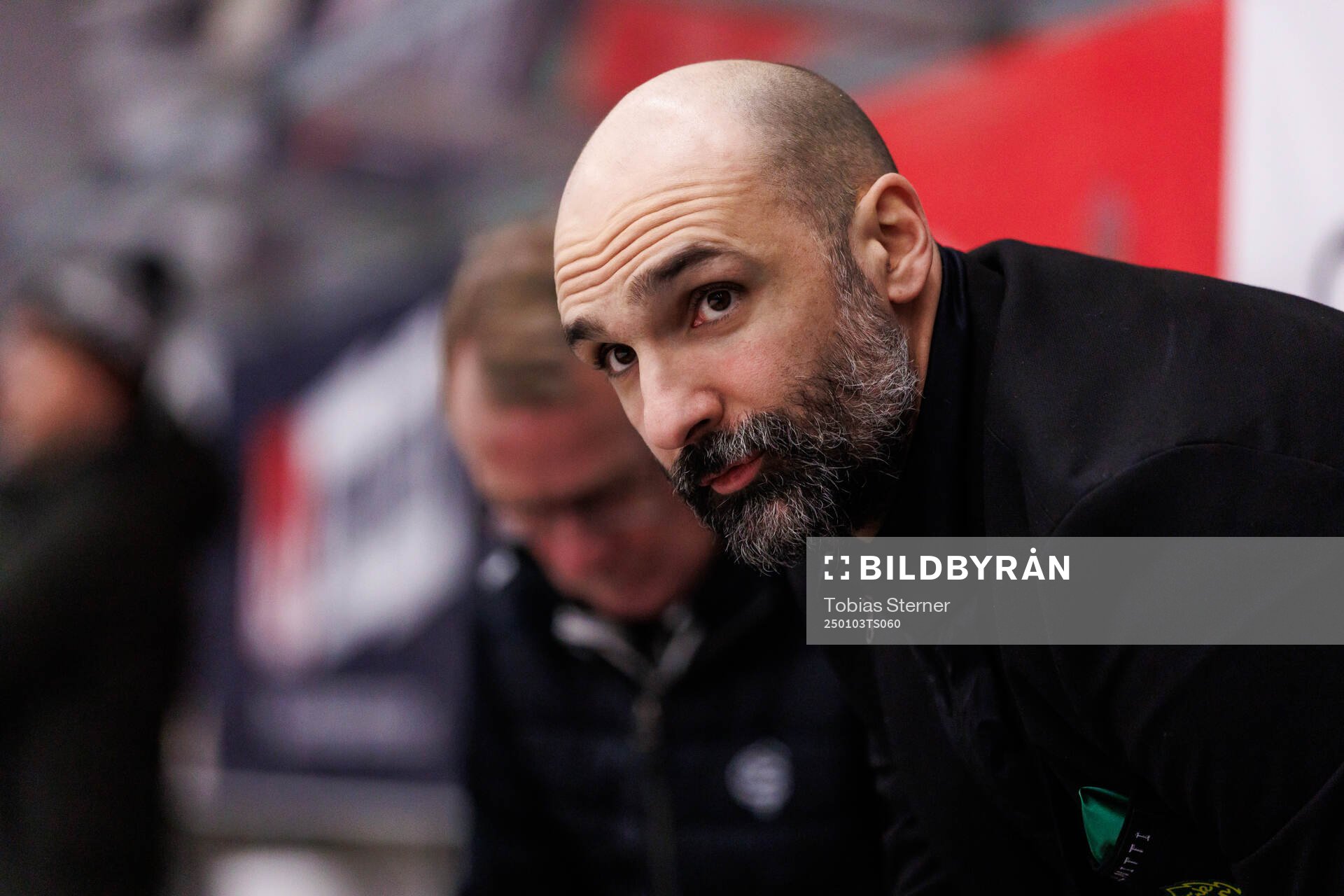 Björklövens assisterande tränare Daniel Rahimi