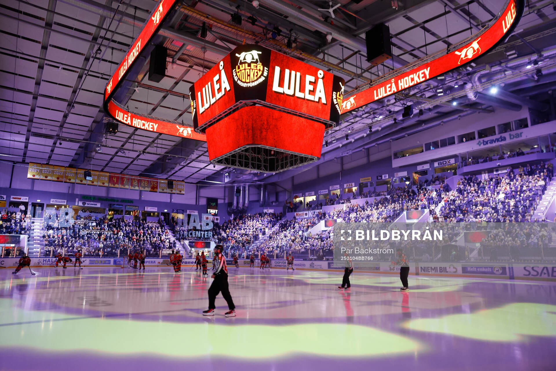 Generell vy i Coop Norrbotten Arena