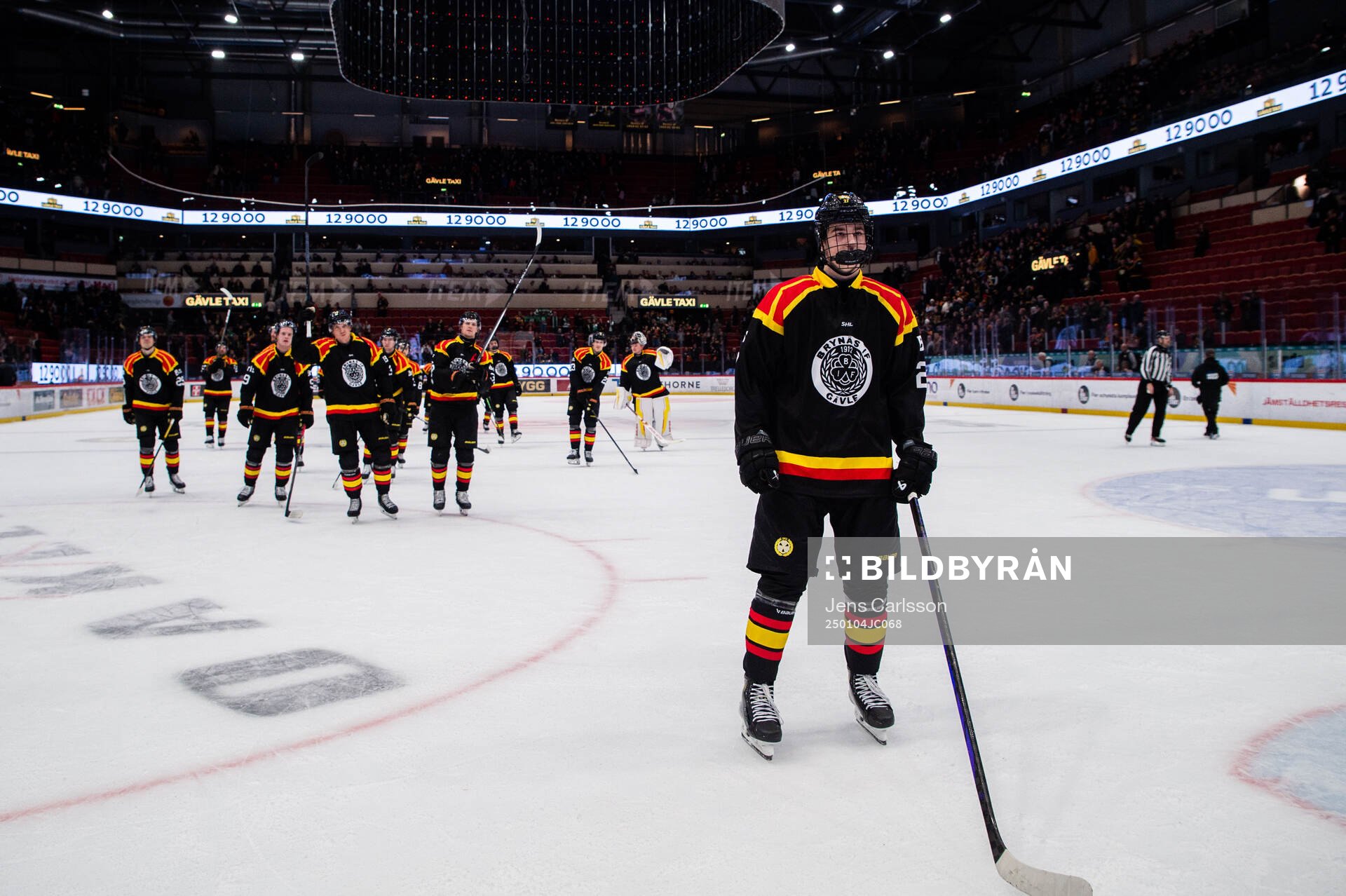 Brynäs Brynäs Gustav Hillström jublar