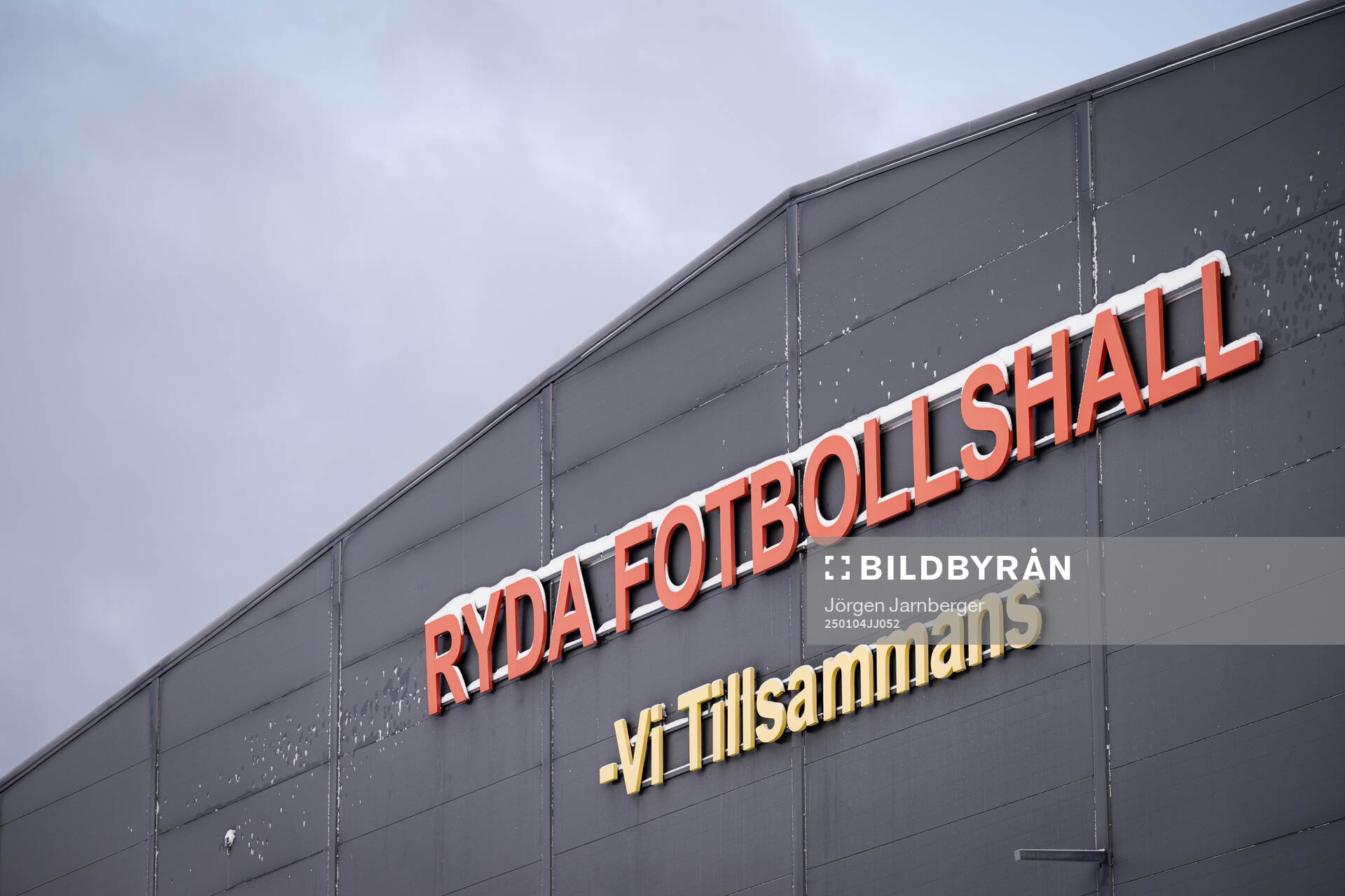 Ryda Fotbollshall exteriört