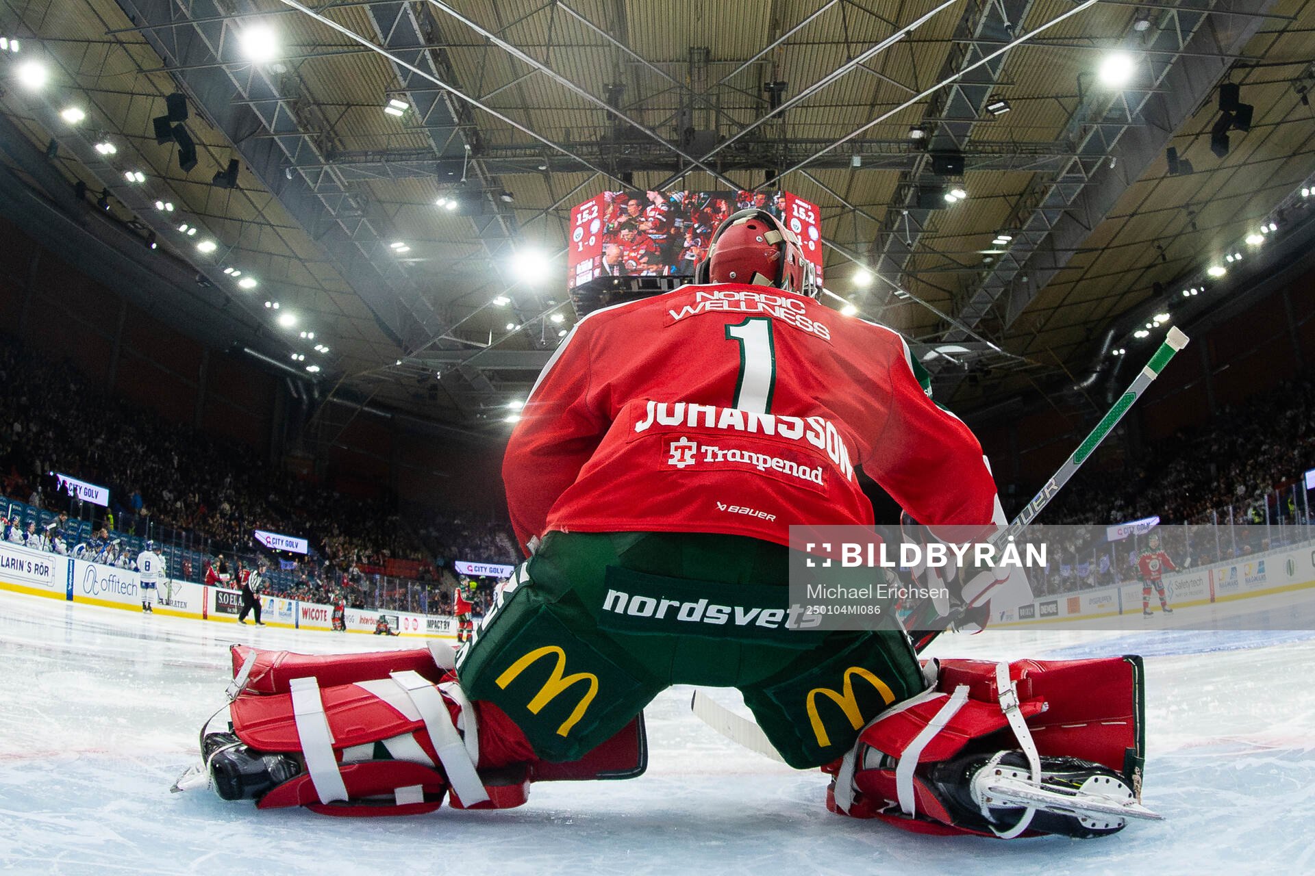 Frölundas målvakt Lars Johansson