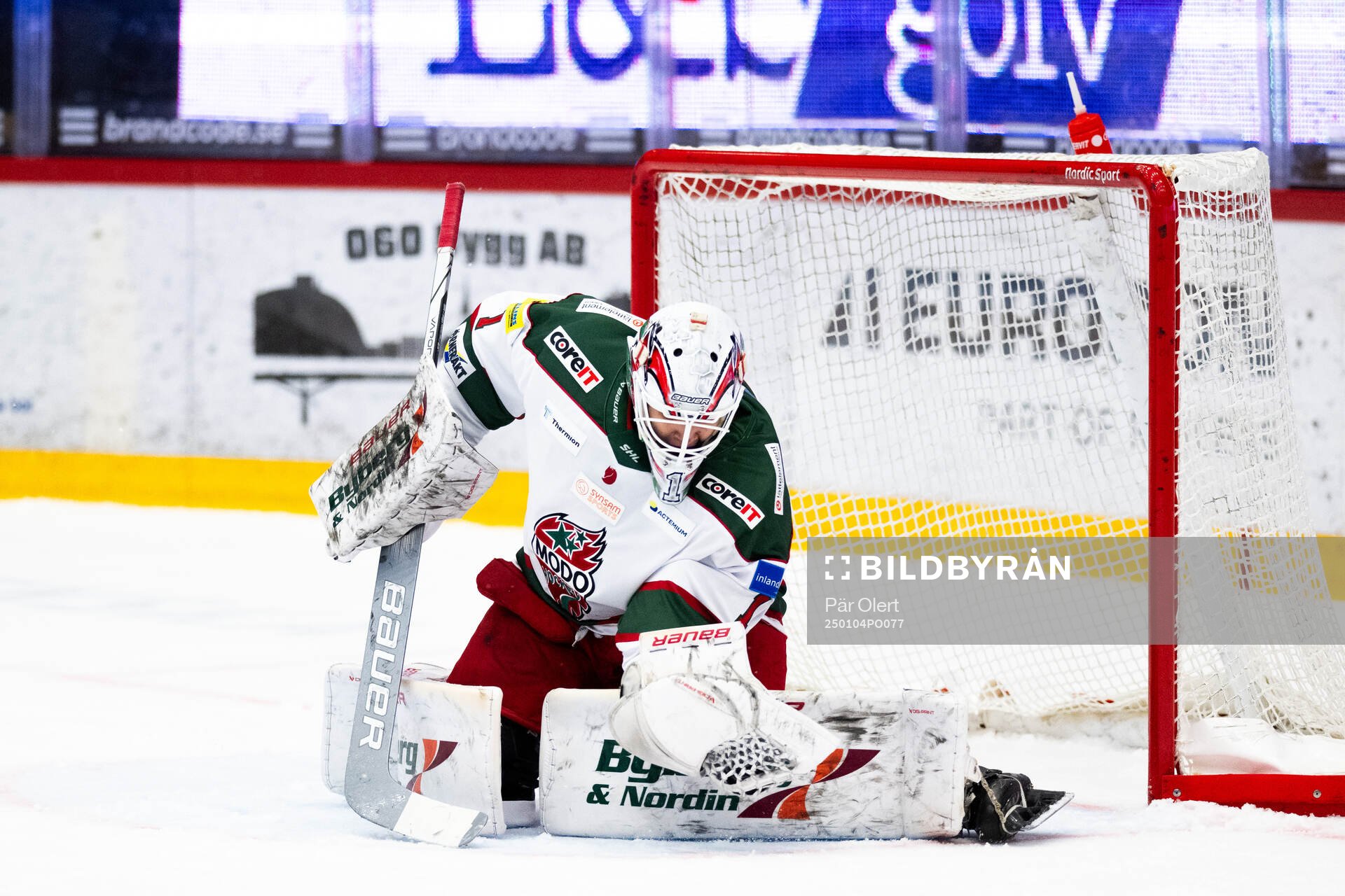 Modos målvakt Ebbe Lundberg