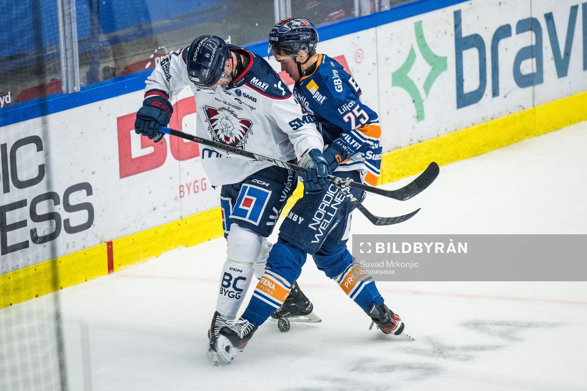 Linköpings Rasmus Rissanen och Växjös Filip Eriksson