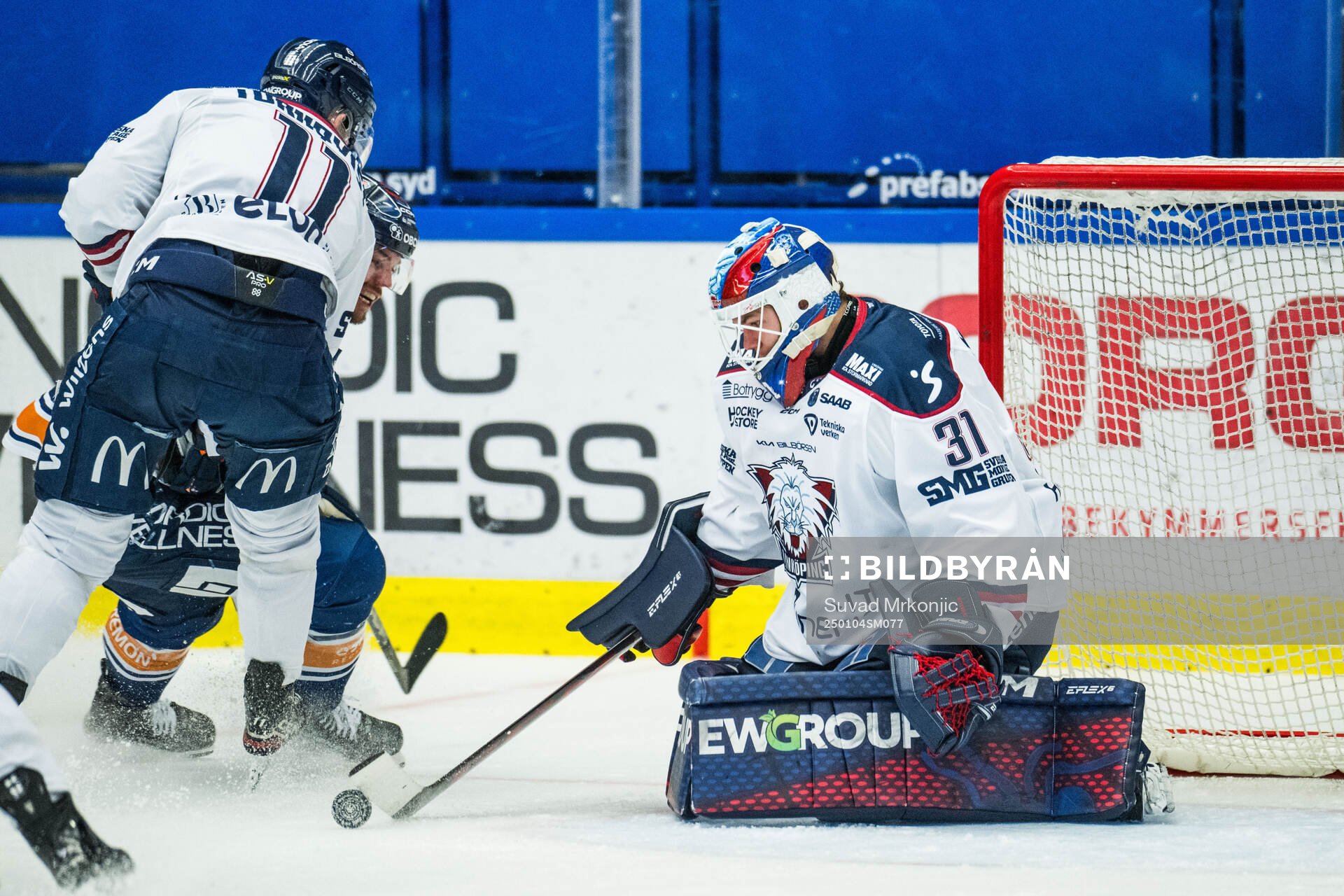 Linköpings målvakt Jesper Myrenberg