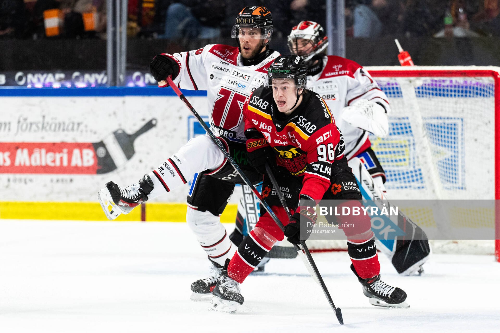 Örebros Robin Norell och Luleås Pontus Andreasson