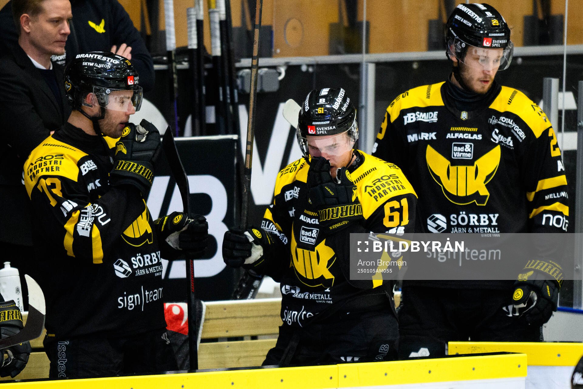 Västerås Malte Sjögren har ont