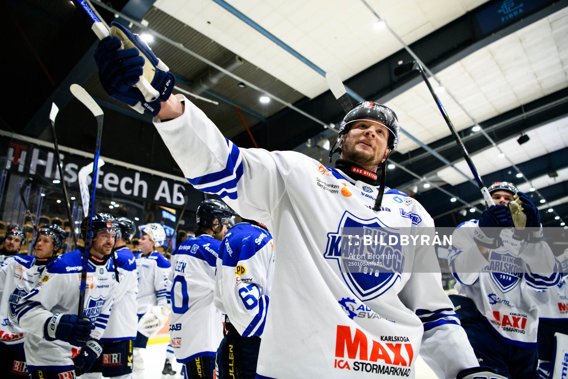 Karlskogas Johan Motin jublar
