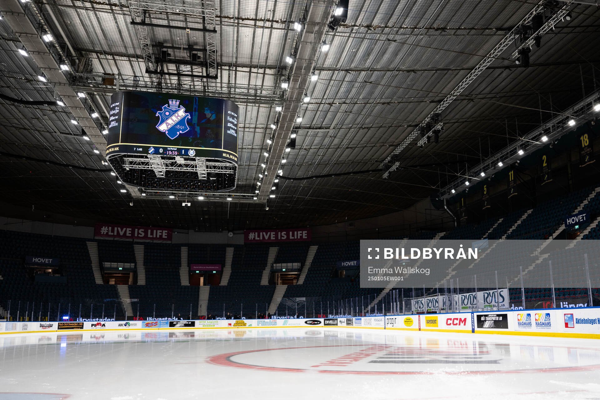 Interiör vy av Hovet