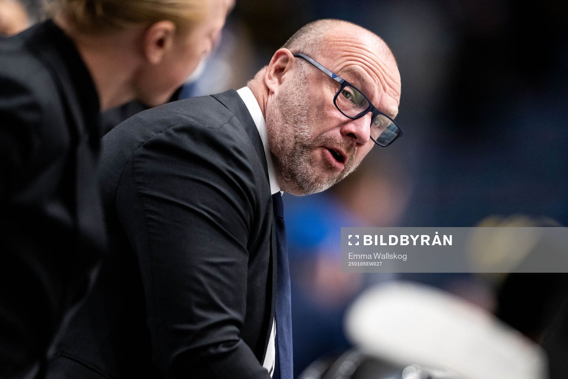 AIKs assisterande tränare Fredrik Hallberg