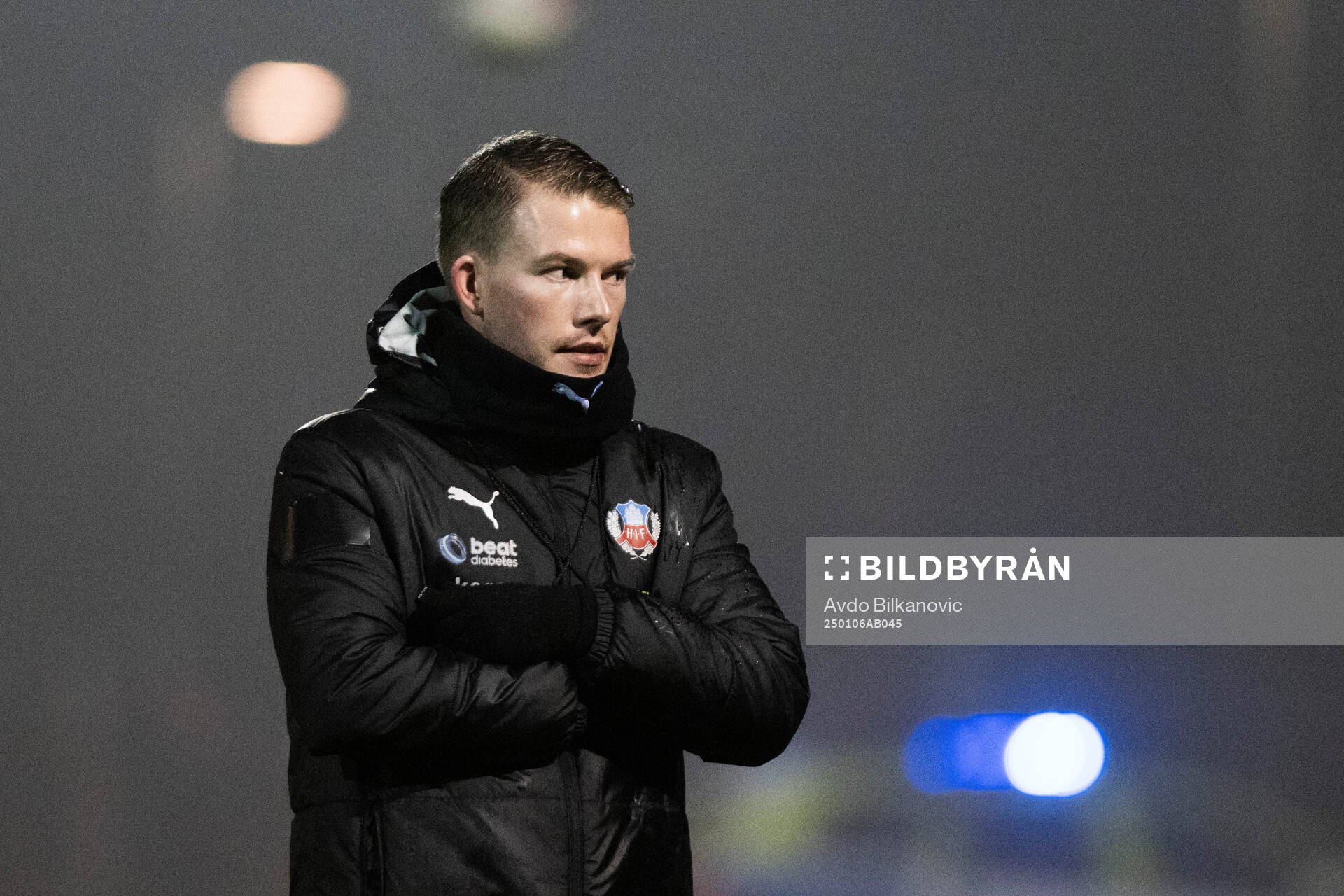 Helsingborgs tränare Kristoffer Schönbeck