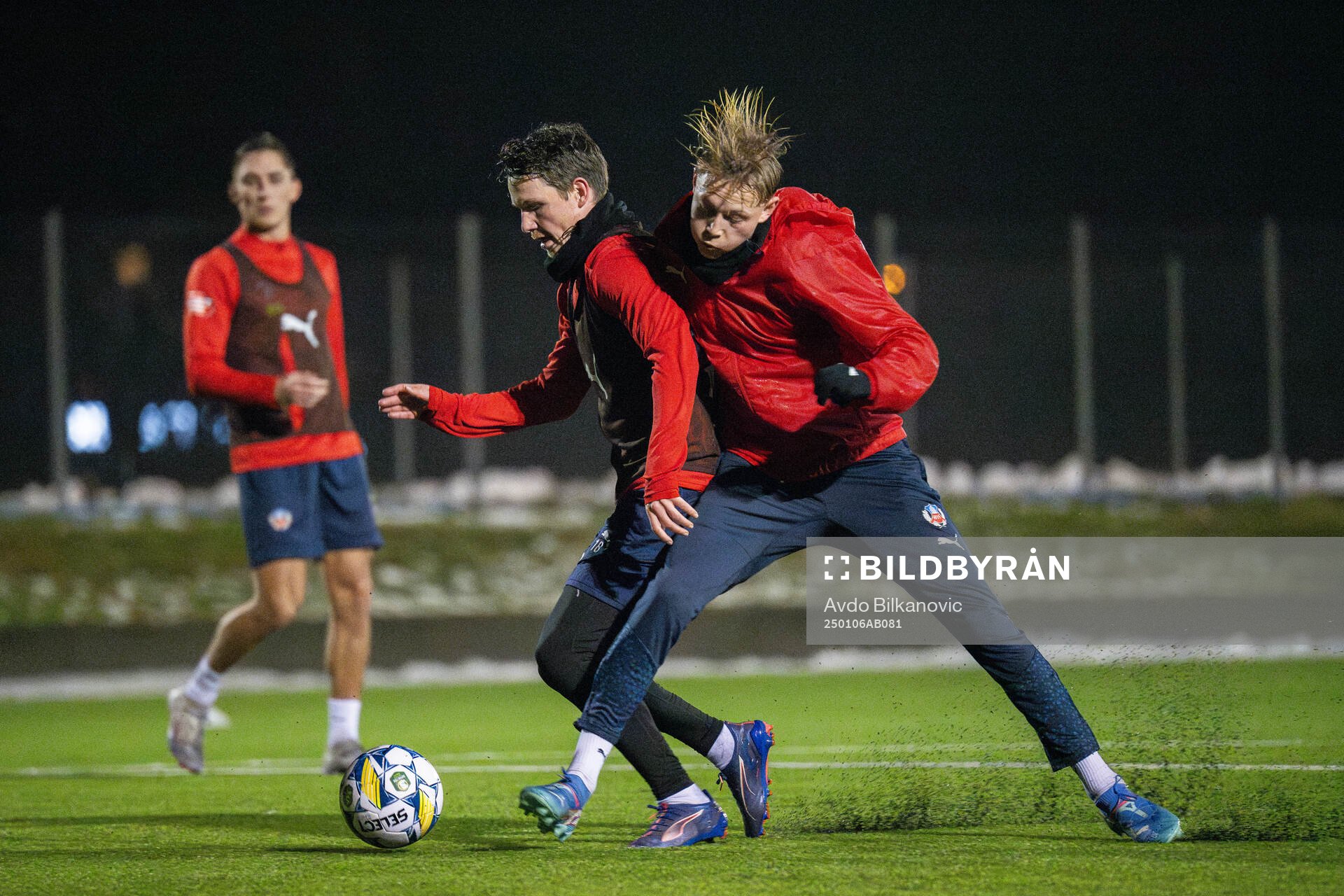 Helsingborgs Max Svensson och Alvin Nordin