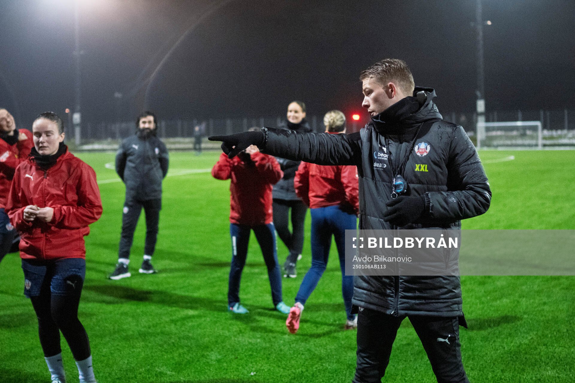 Helsingborgs tränare Kristoffer Schönbeck