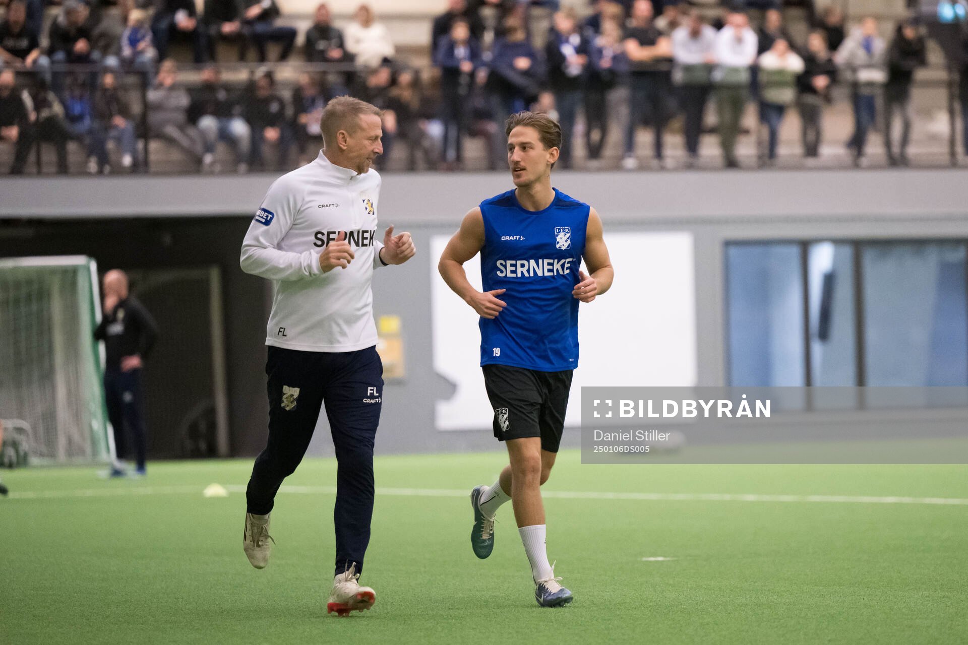 IFK Göteborgs sjukgymnast Fredrik Larsson och Arbnor