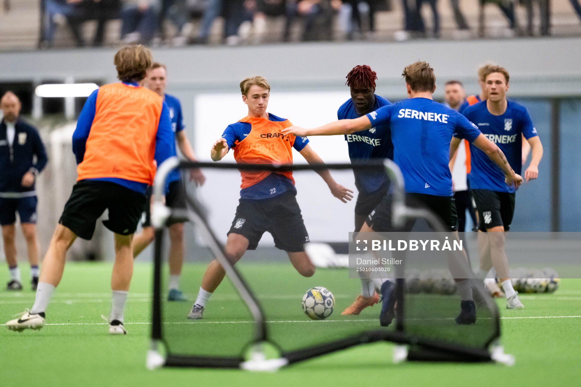 under en träning med IFK Göteborg