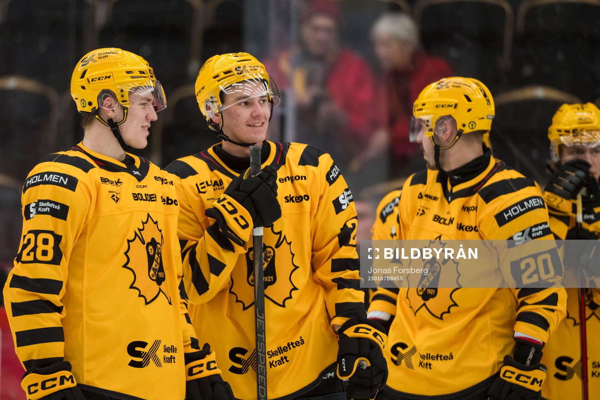 Skellefteås Michael Brandsegg-Nygård och Pontus Johansson