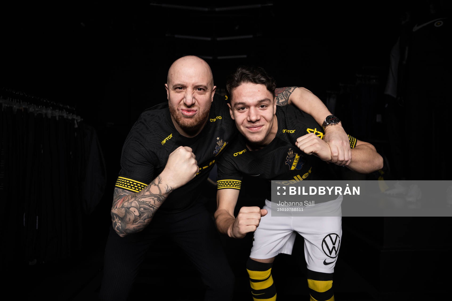 Charlie Pavey, AIK, och pappa Kenny Pavey