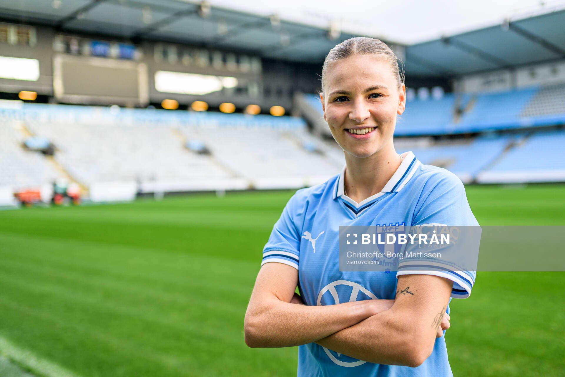 Malmö FF presenterar Katariina Kosola som en ny spelare