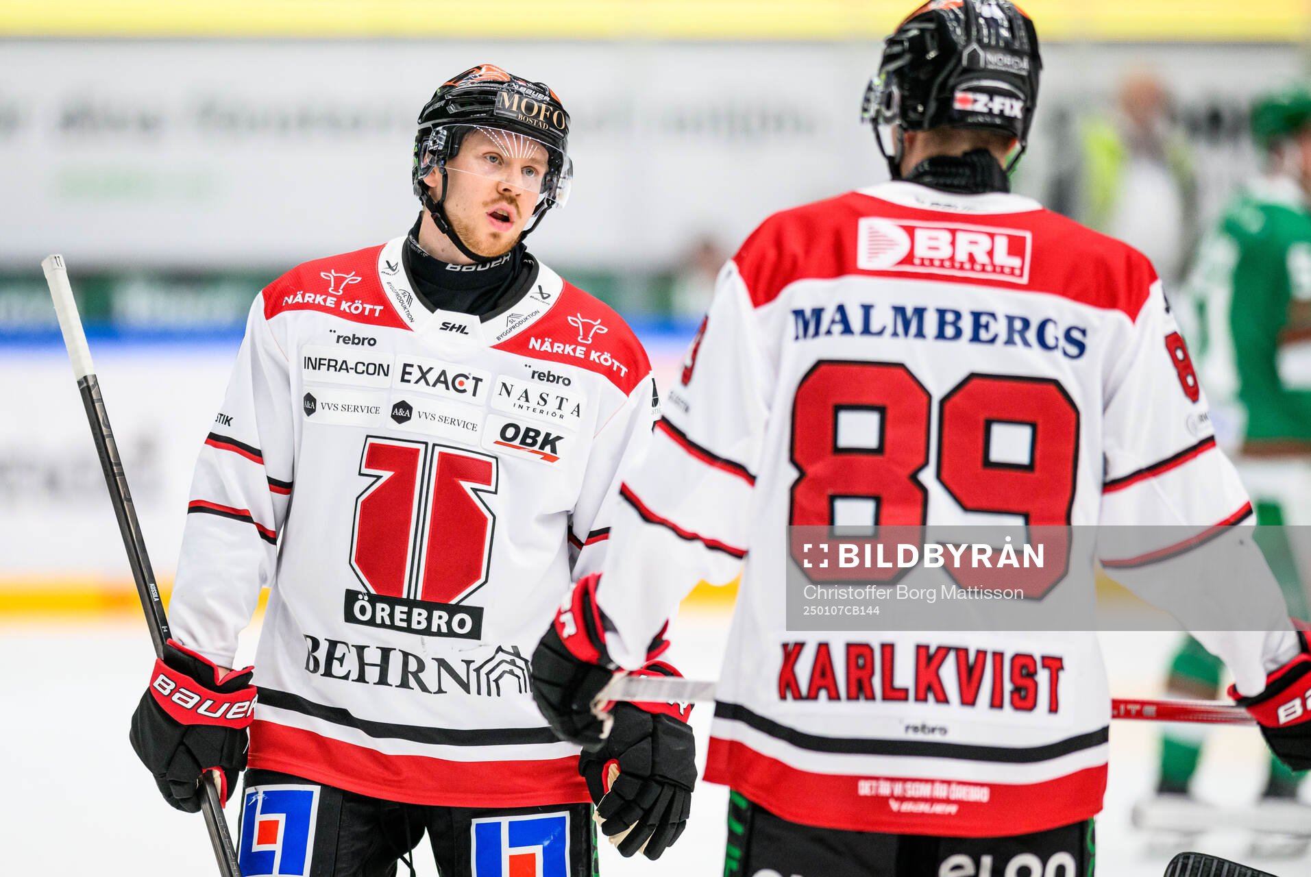 Örebros Kalle Kossila och Patrik Karlkvist