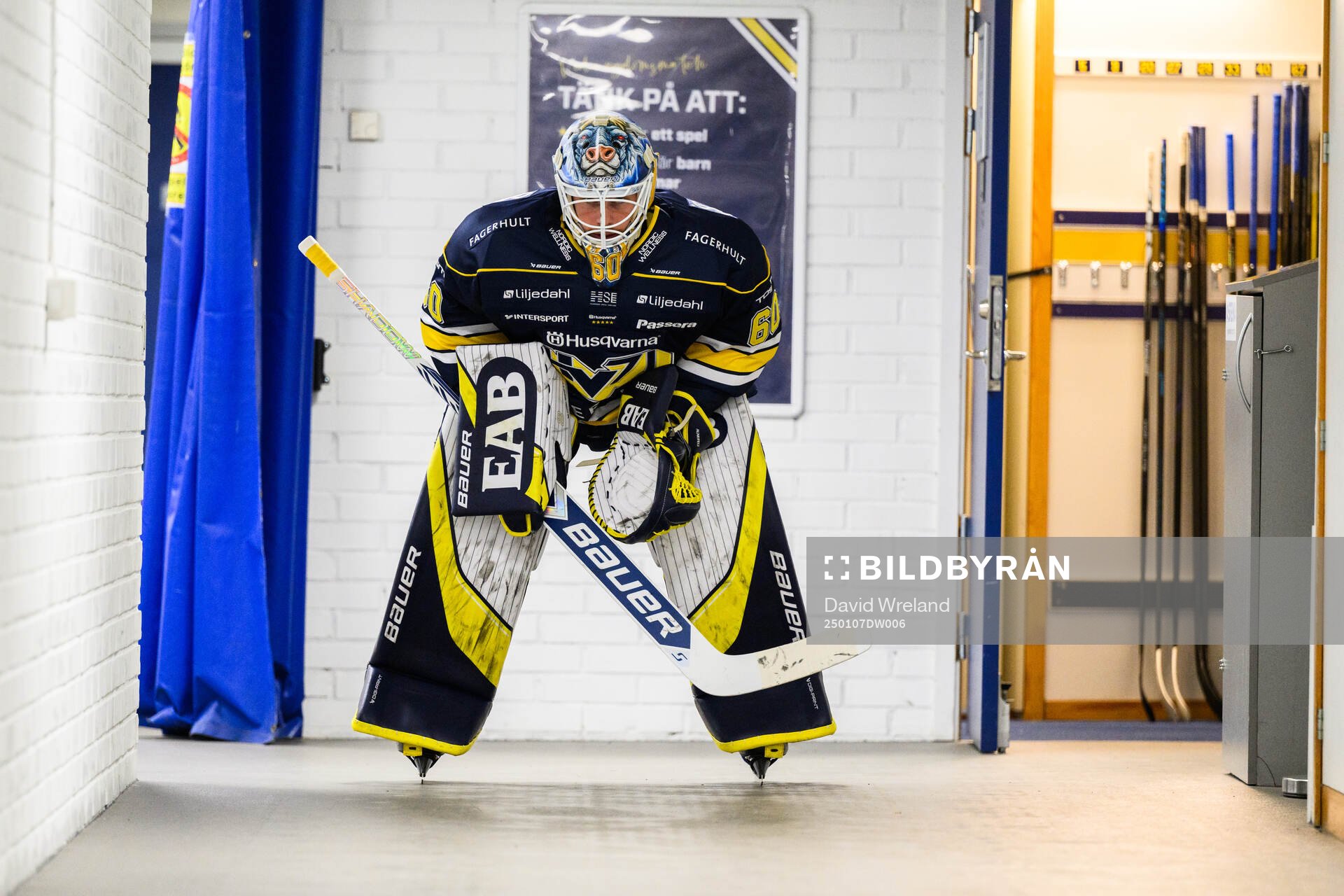 HV71s målvakt Hugo Alnefelt