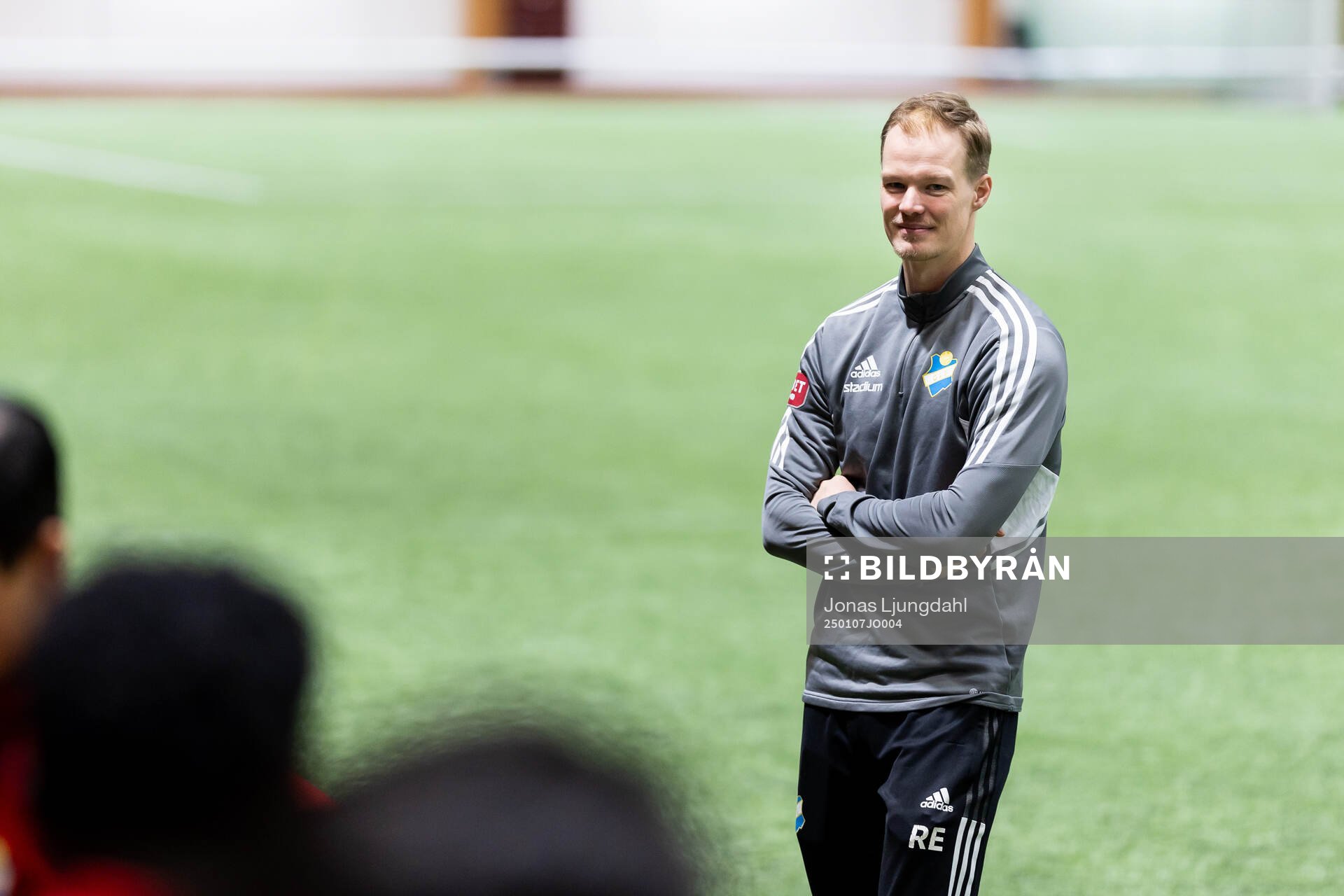 Östers fystränare Rasmus Elfgaard