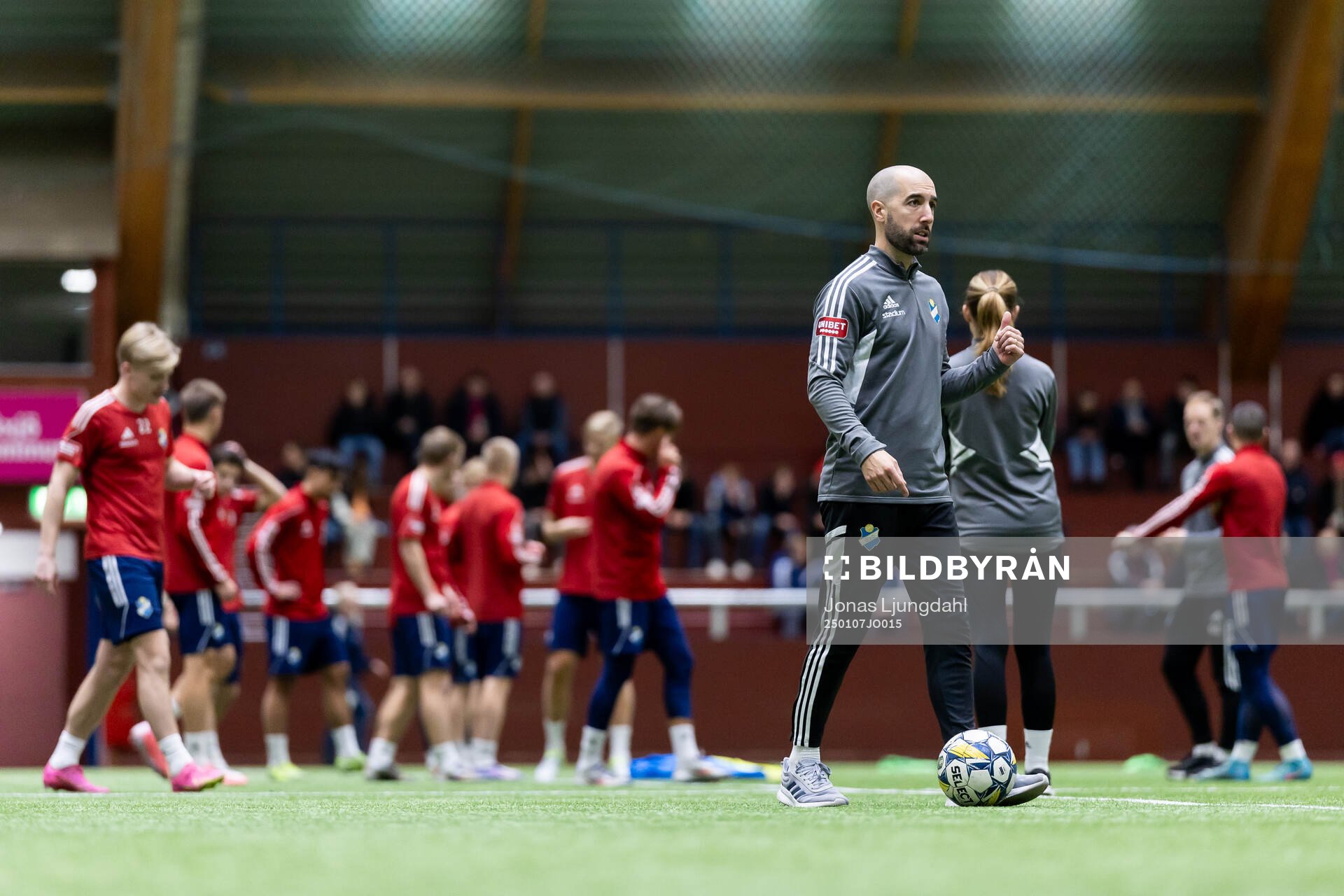 Östers tränare Martin Foyston