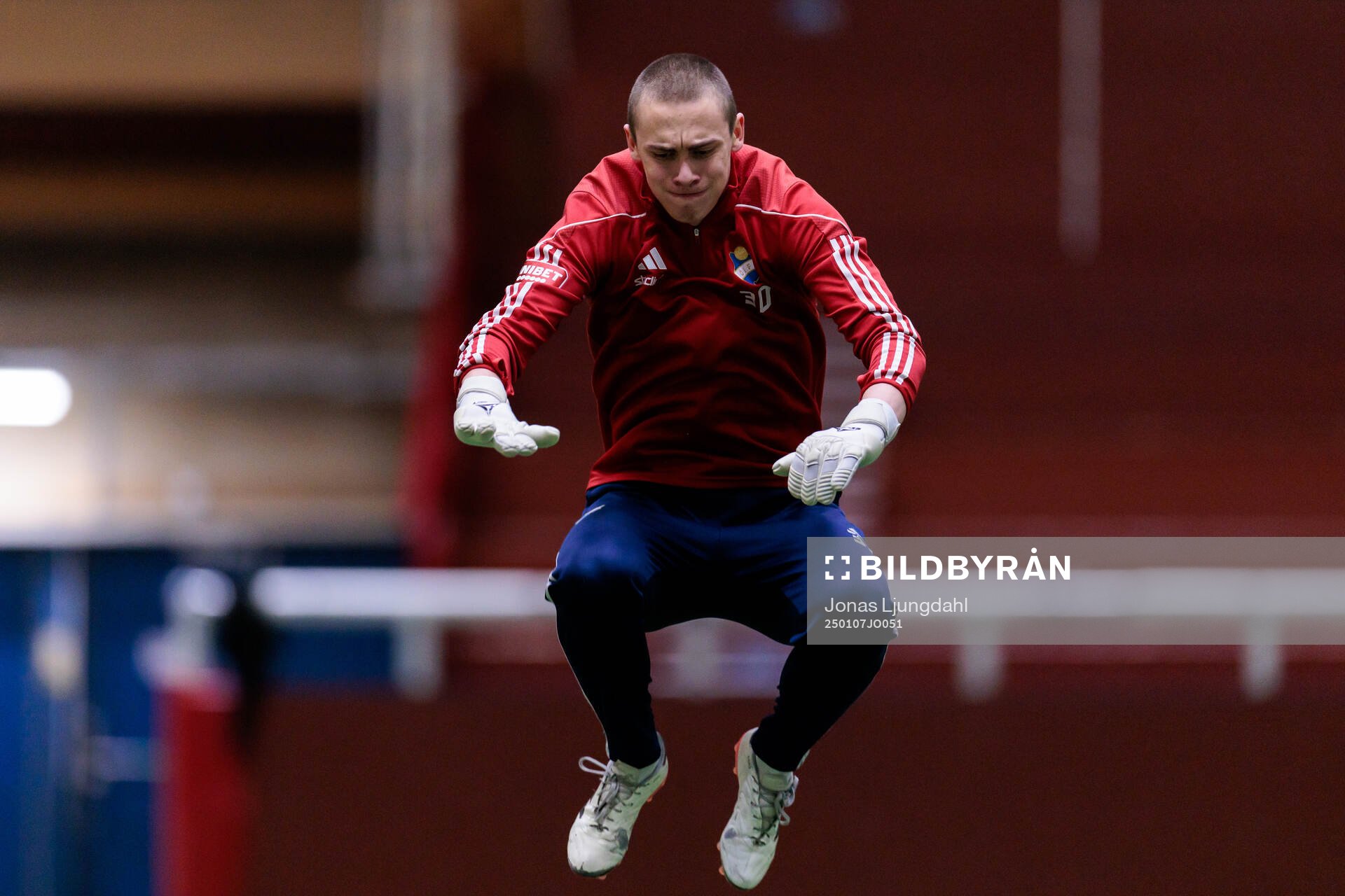 Östers målvakt Mirsad Basic