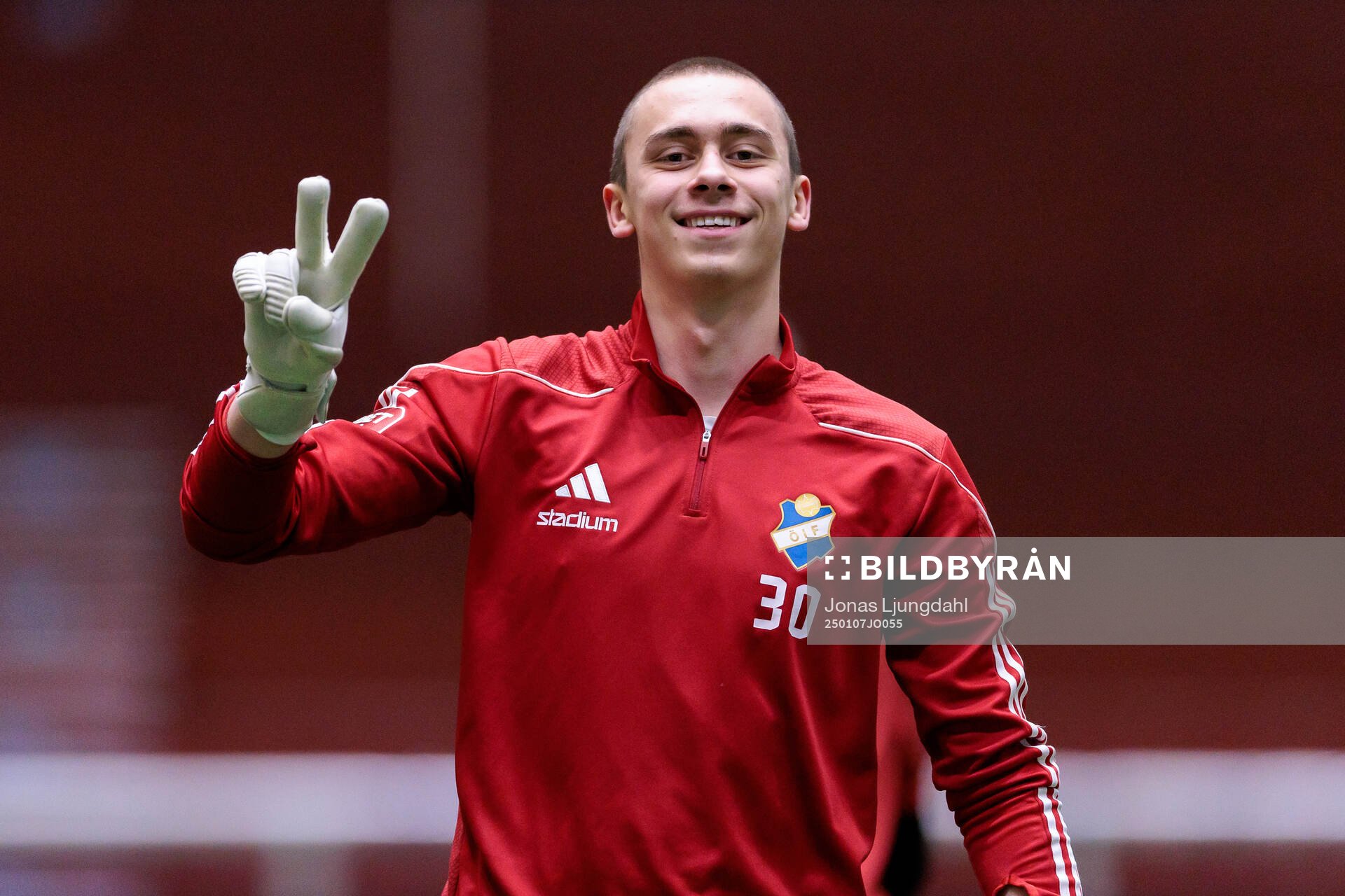 Östers målvakt Mirsad Basic