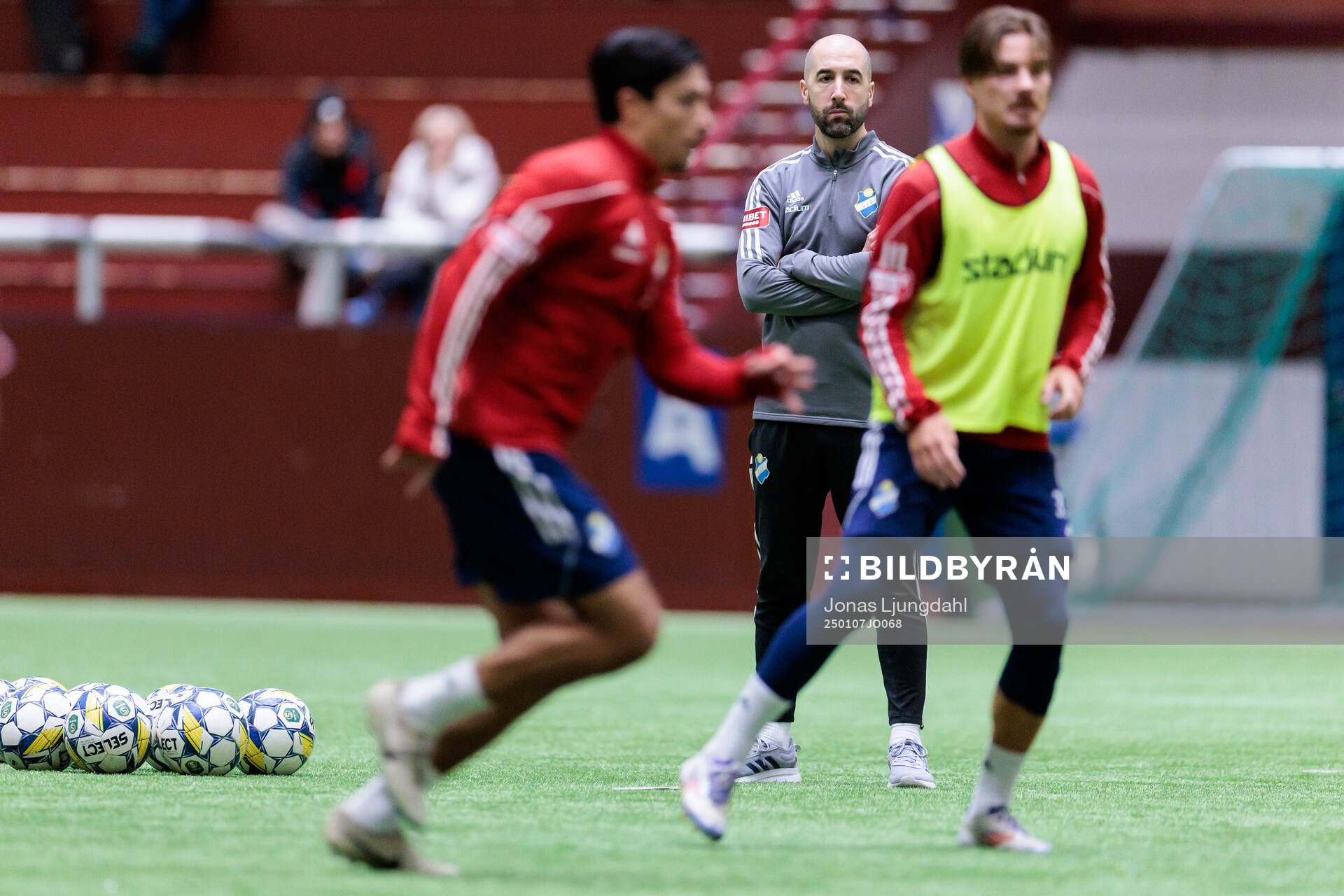 Östers tränare Martin Foyston