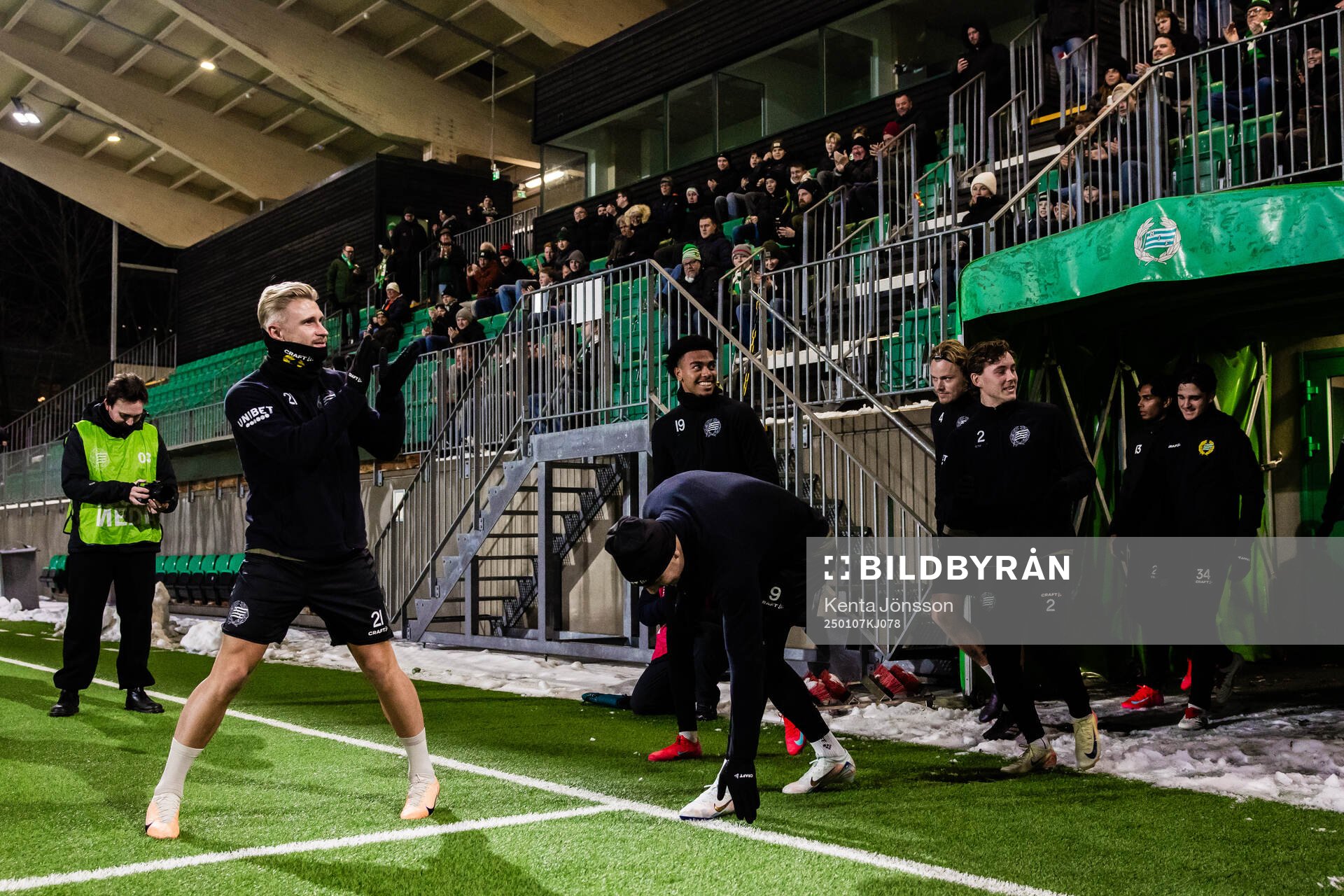 Simon Strand, Jusef Erabi och Sebastian Clemmensen med
