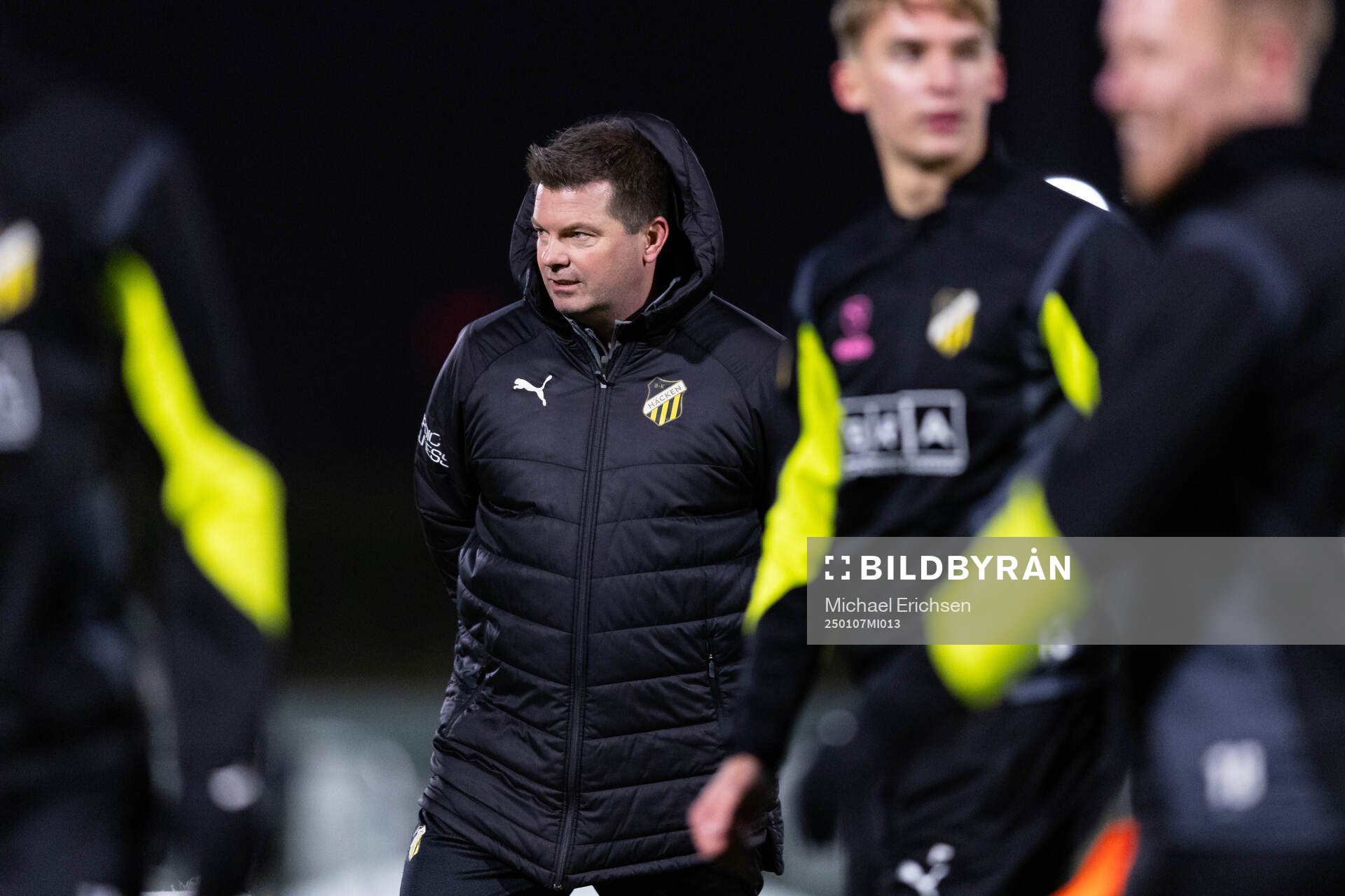 Häckens tränare Jens Gustafsson