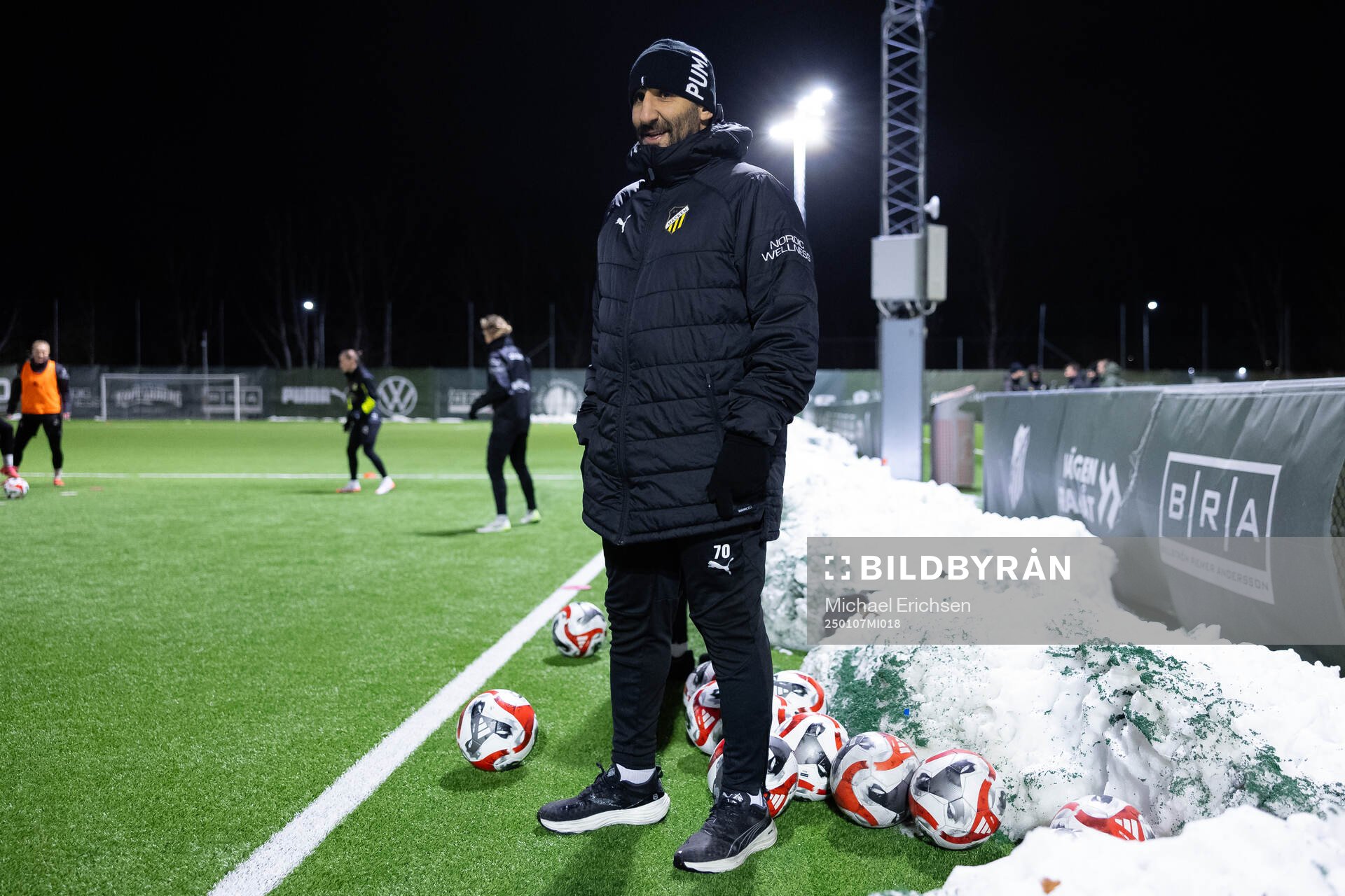 Häckens damallsvenska tränare Mak Lind