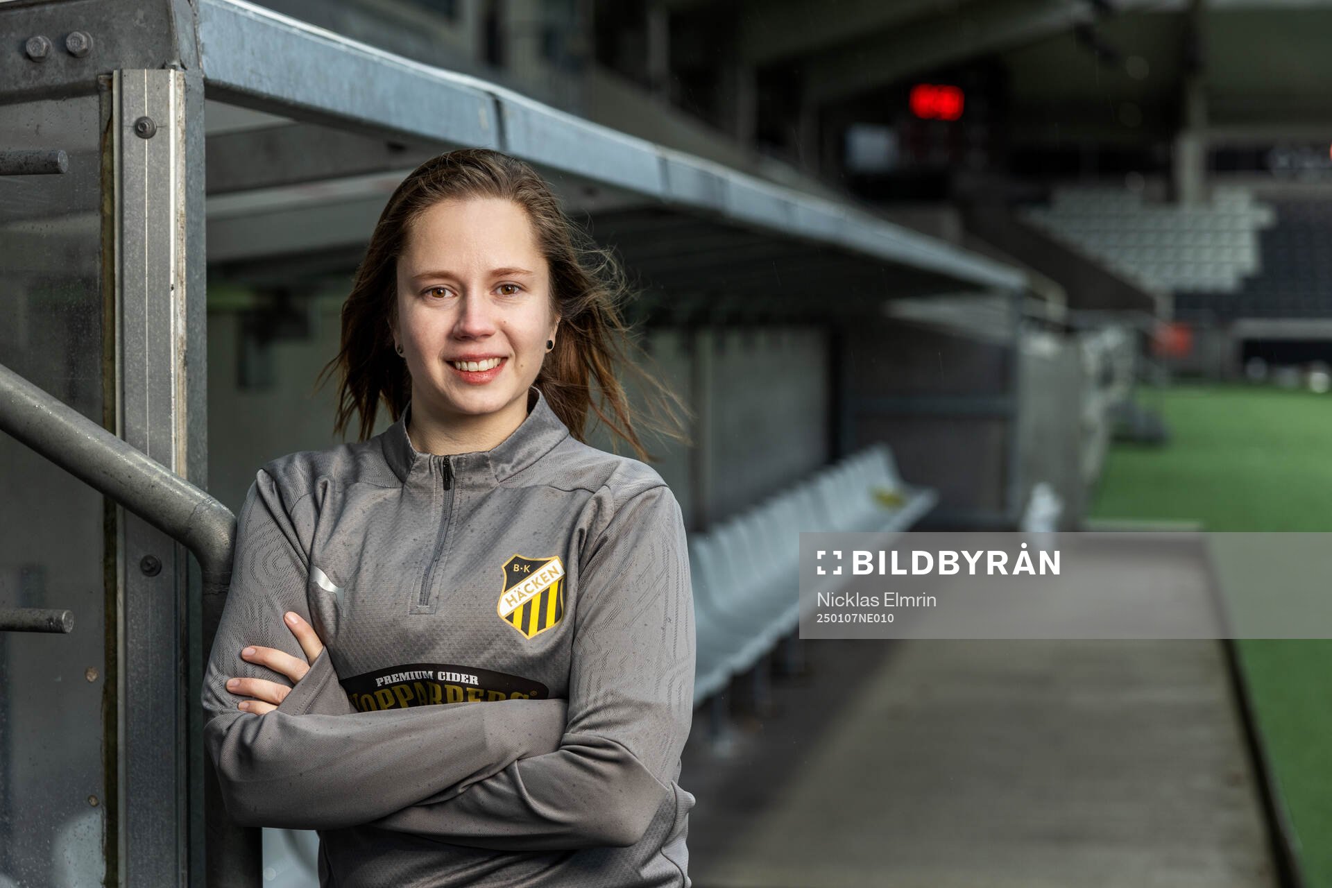 Häckens nyförvärv Tiina Jukarainen poserar för ett porträtt den 4 januari 2025 i Göteborg.den 7 januari 2025 i Göteborg. 