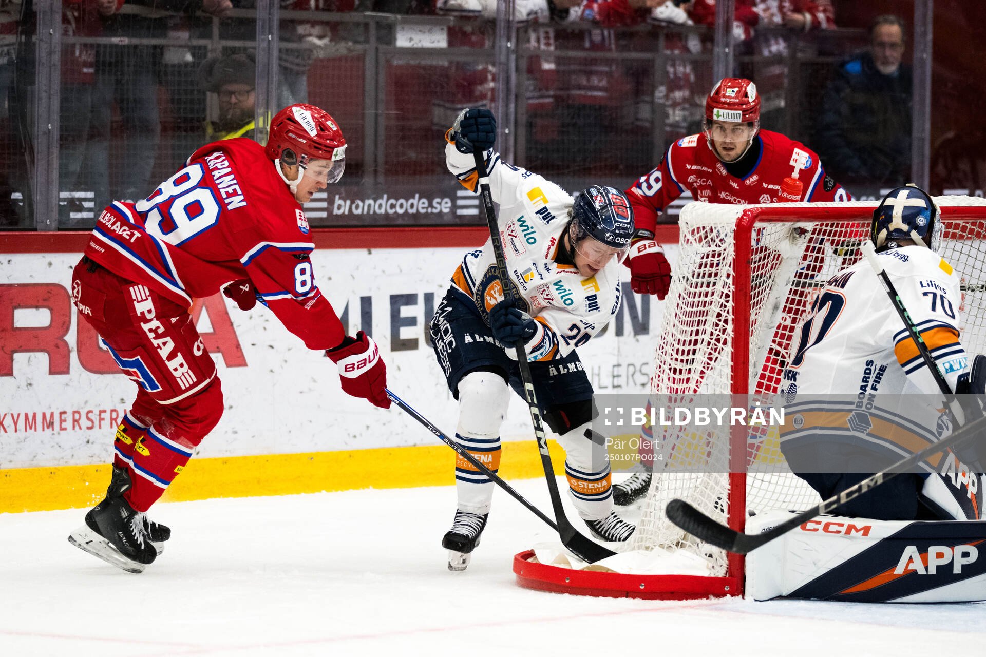 Växjös Karl Henriksson och Timrås Oliver Kapanen