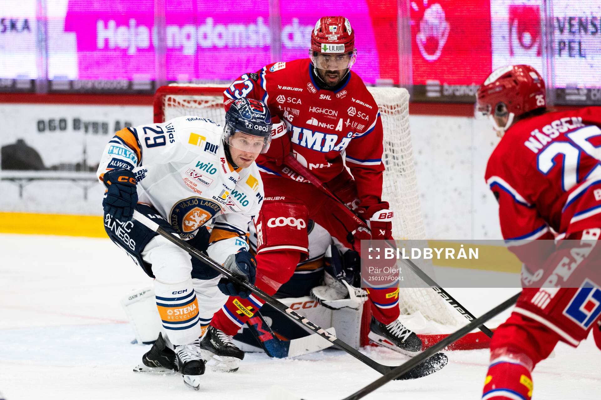 Växjös Sebastian Strandberg och Timrås Jeremy