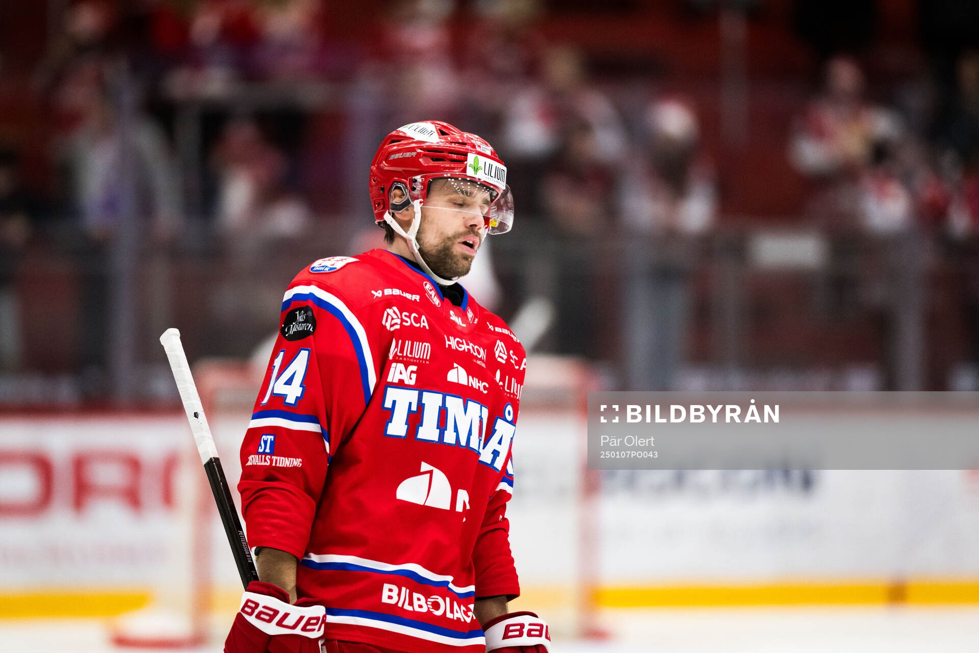 Timrås Emil Pettersson deppar