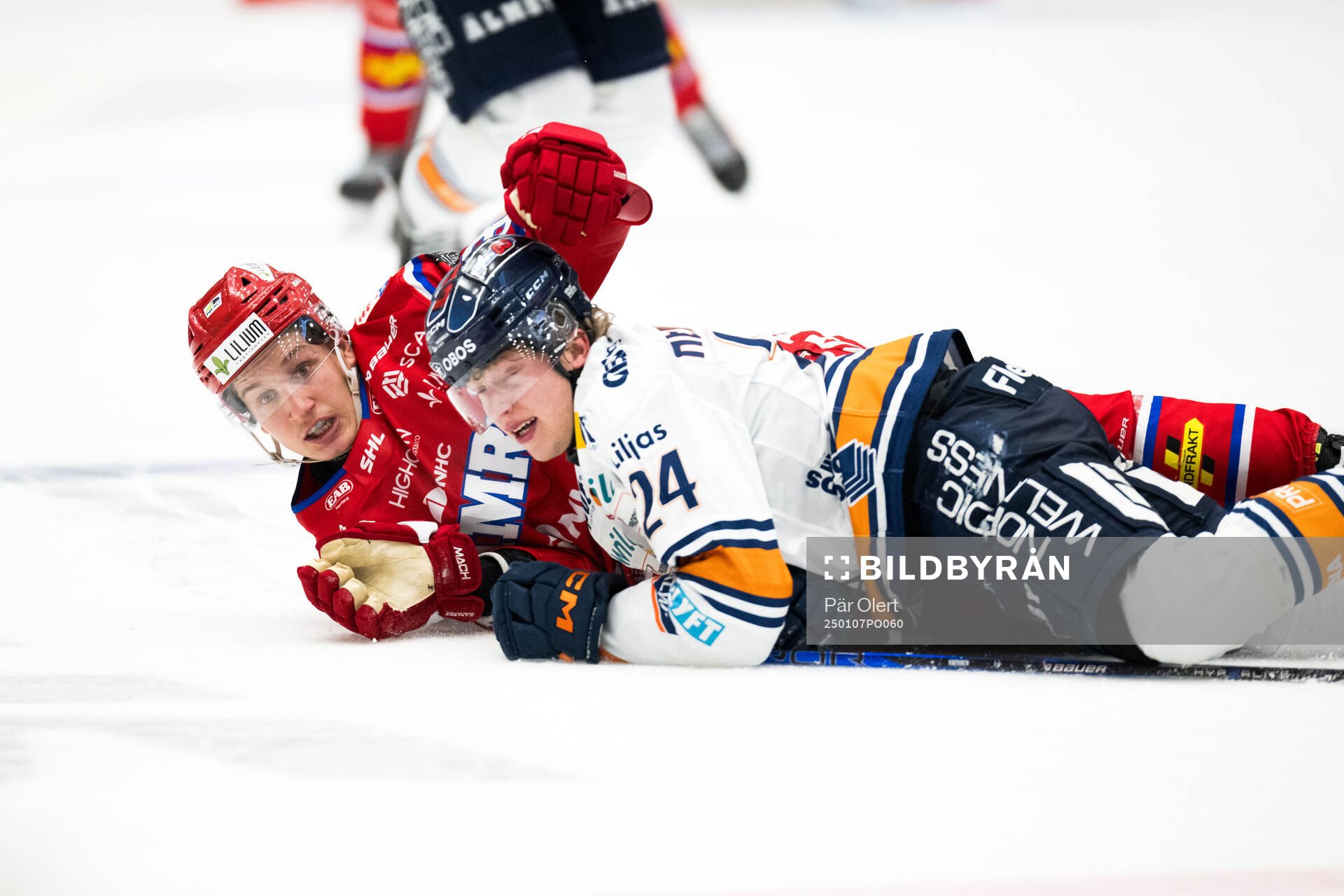 Timrås Oliver Kapanen och Växjös Karl Henriksson