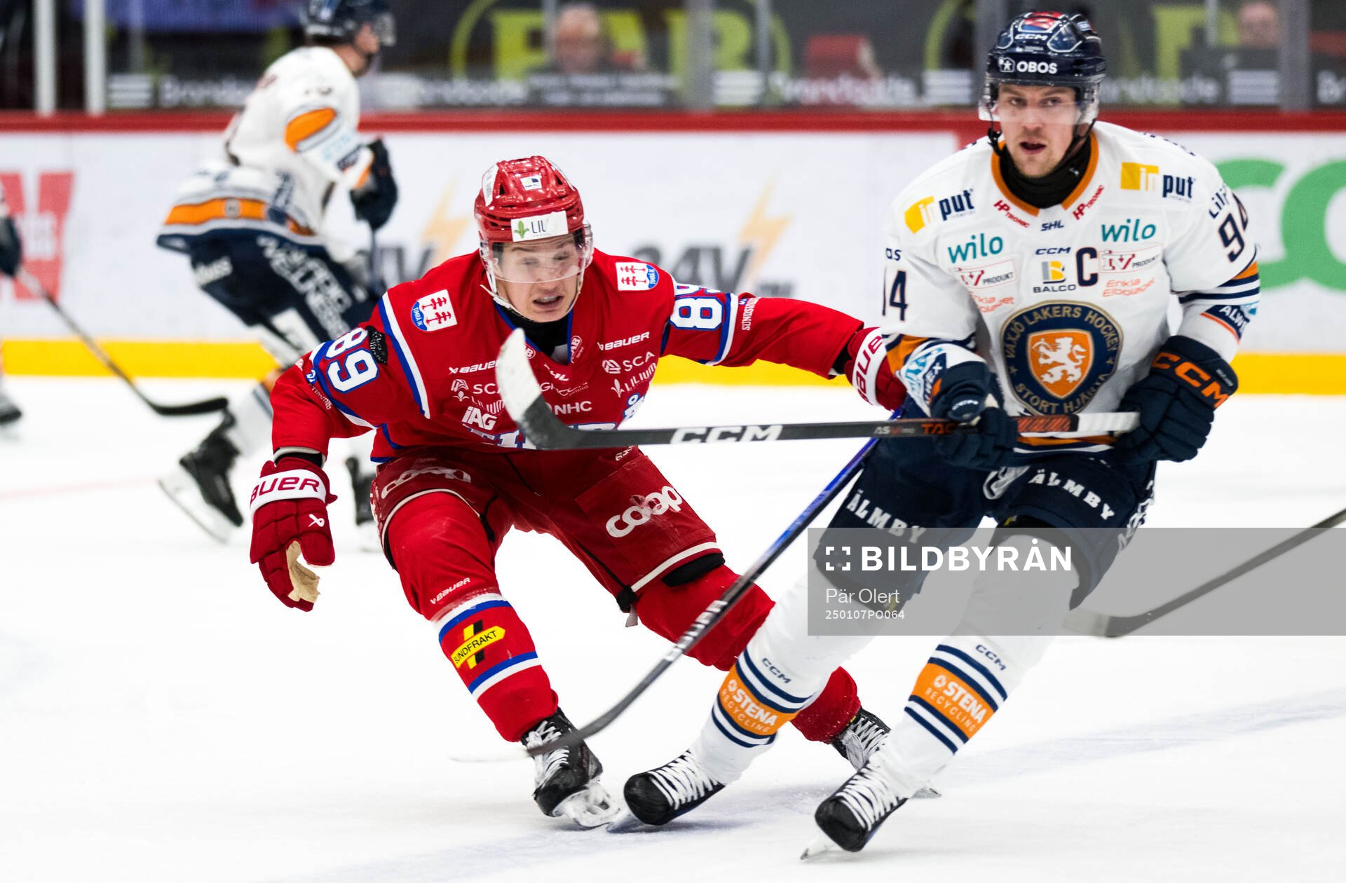 Timrås Oliver Kapanen och Växjös Joel Persson