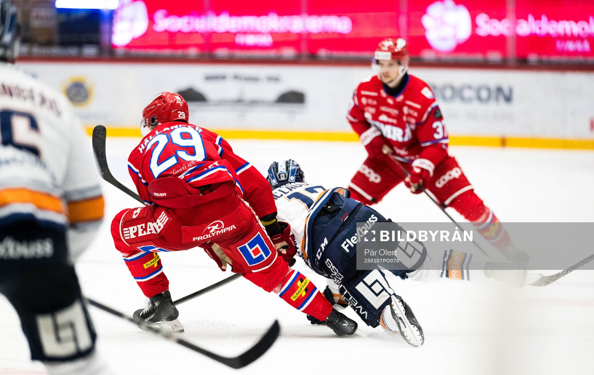 Timrås Filip Hållander och Växjös Dylan McLaughlin