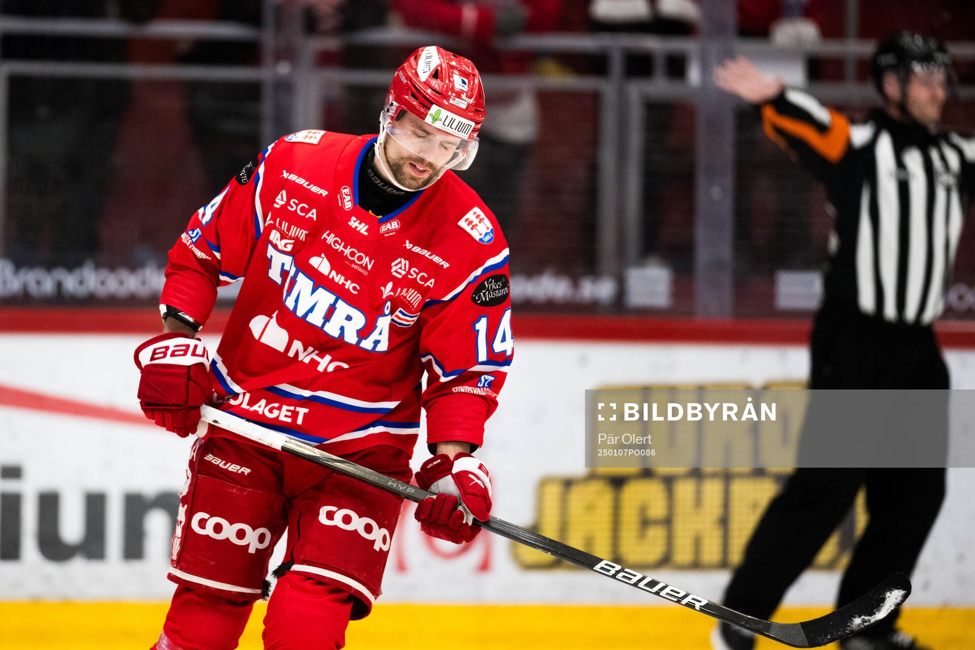 Timrås Emil Pettersson deppar