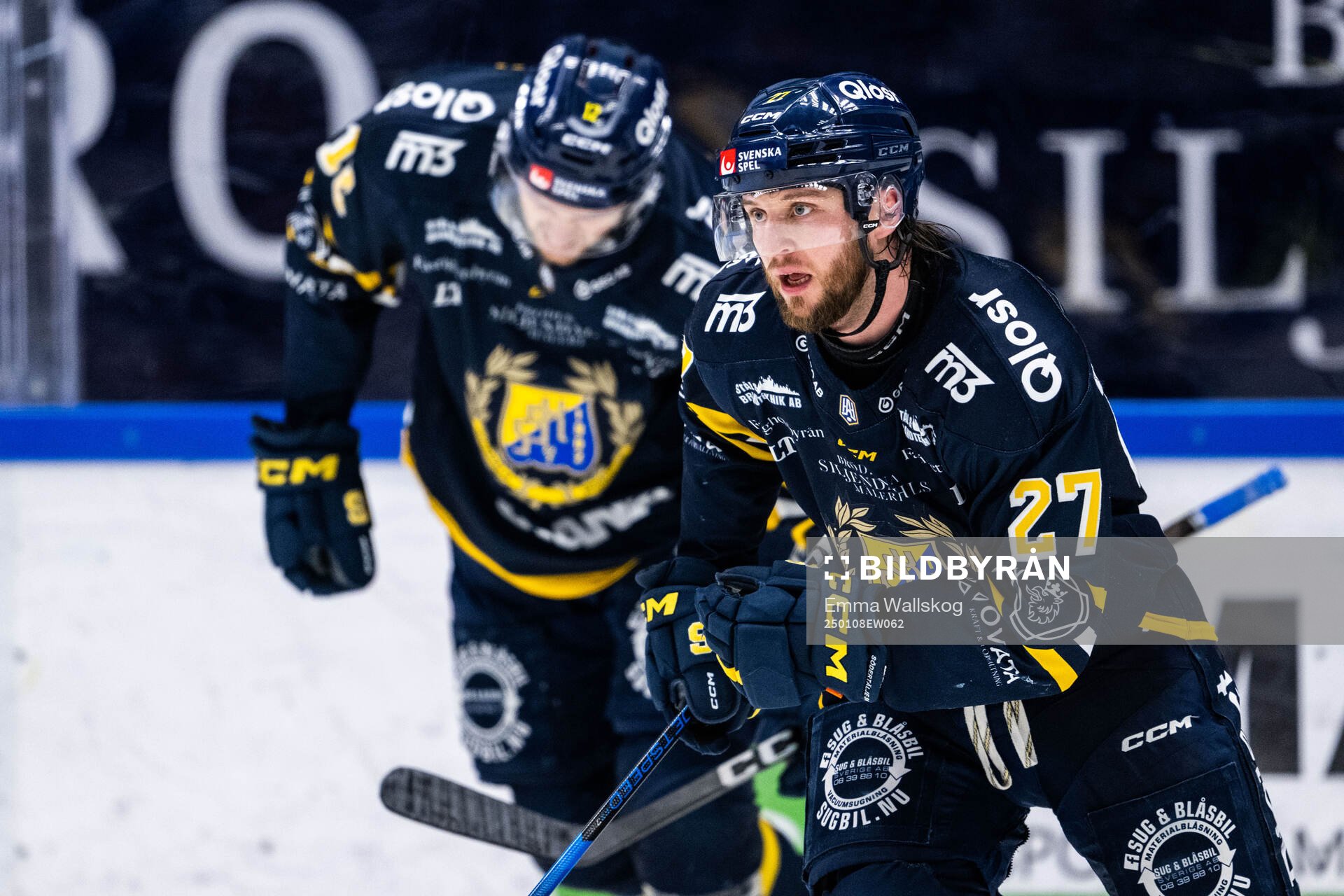 Södertäljes Daniel Norbe jublar