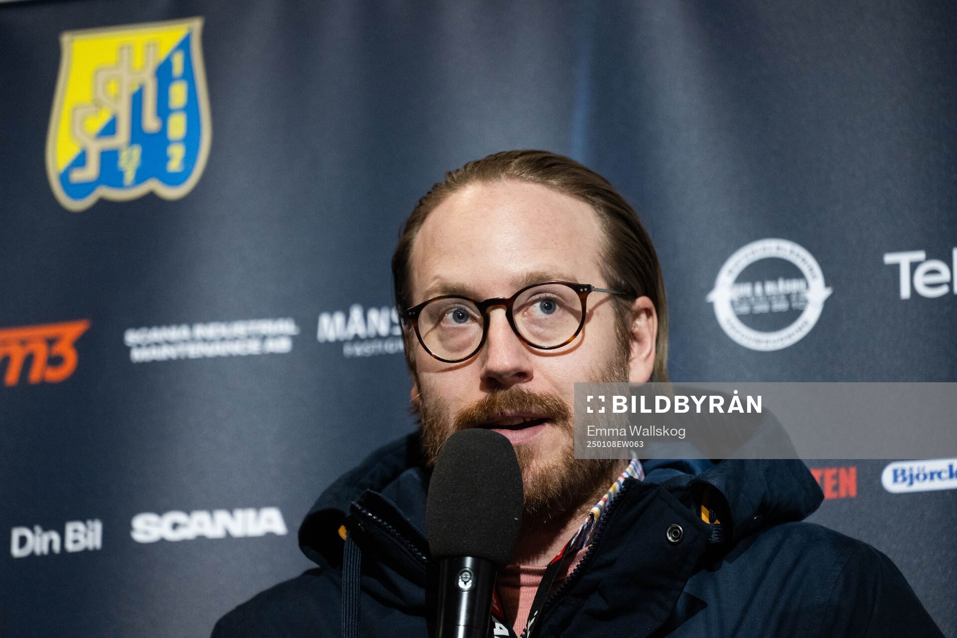 Södertäljes sportchef Emil Georgsson