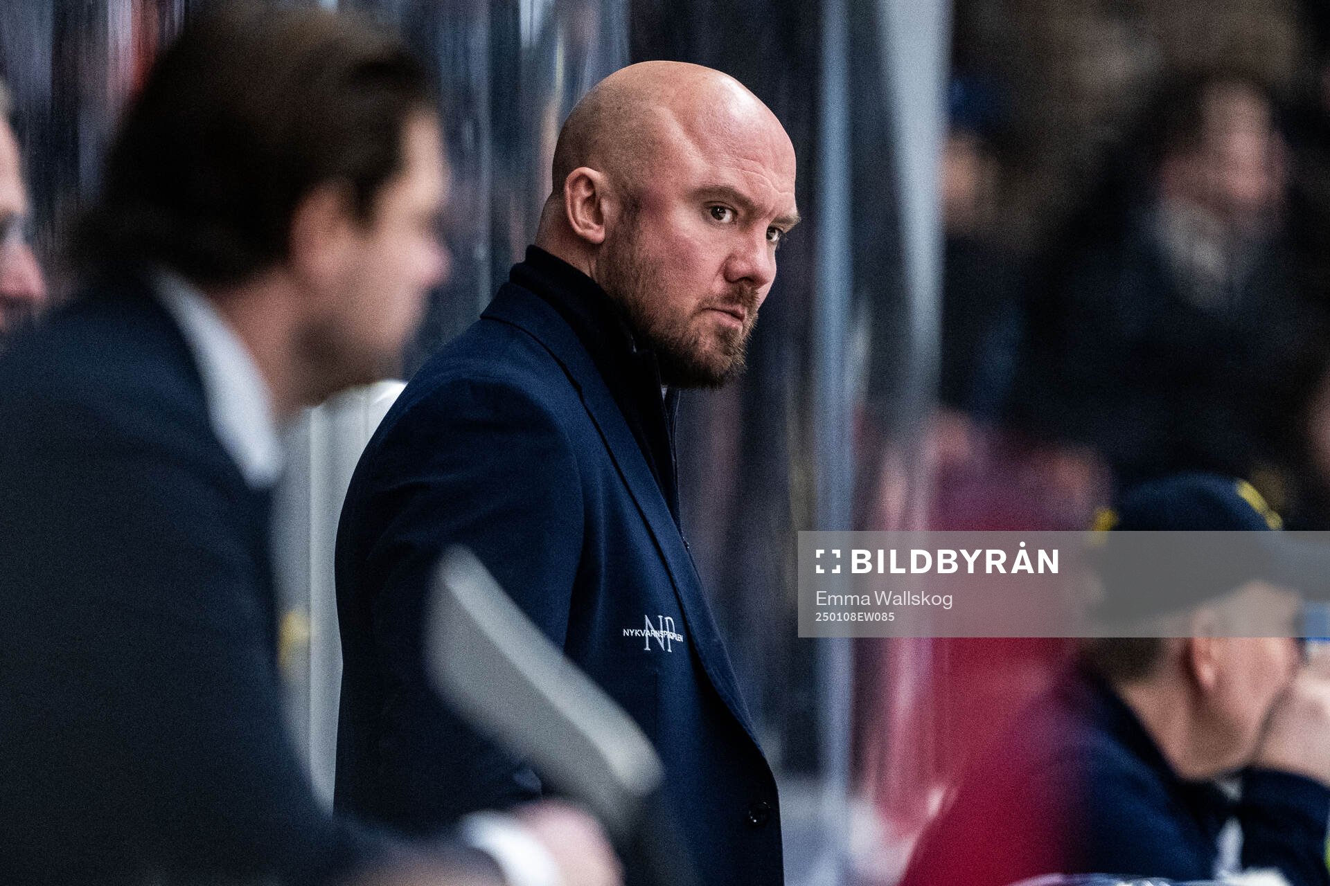 Södertäljes assisterande tränare Nicklas Grossman