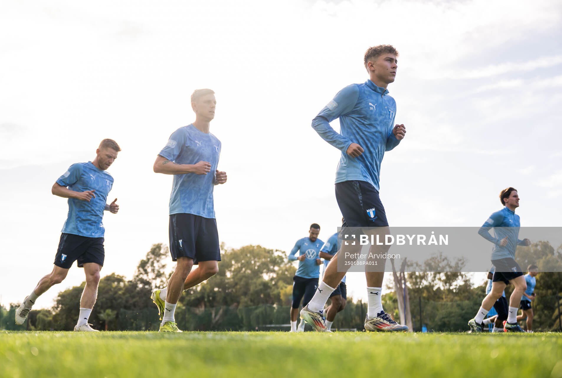 Malmö FFs Anders Christiansen, Søren Rieks och Hugo Bolin