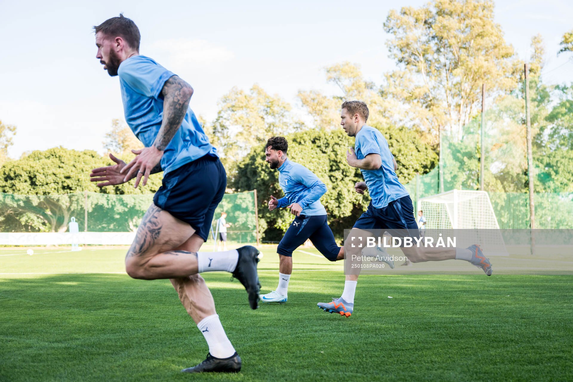 Malmö FFs Pontus Jansson, Sead Haksabanovic och Anton